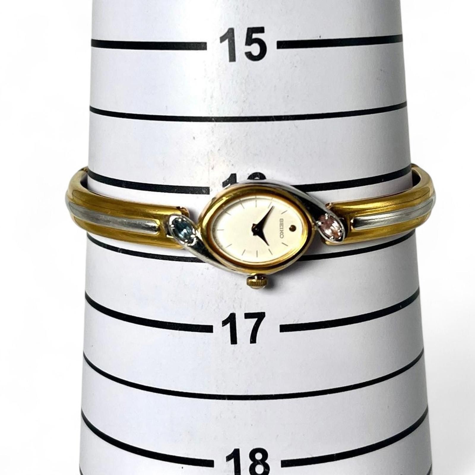 Seiko Seiko - Women's Bracelet Watch with Gem Accents Size ONE SIZE - 7 Thumbnail