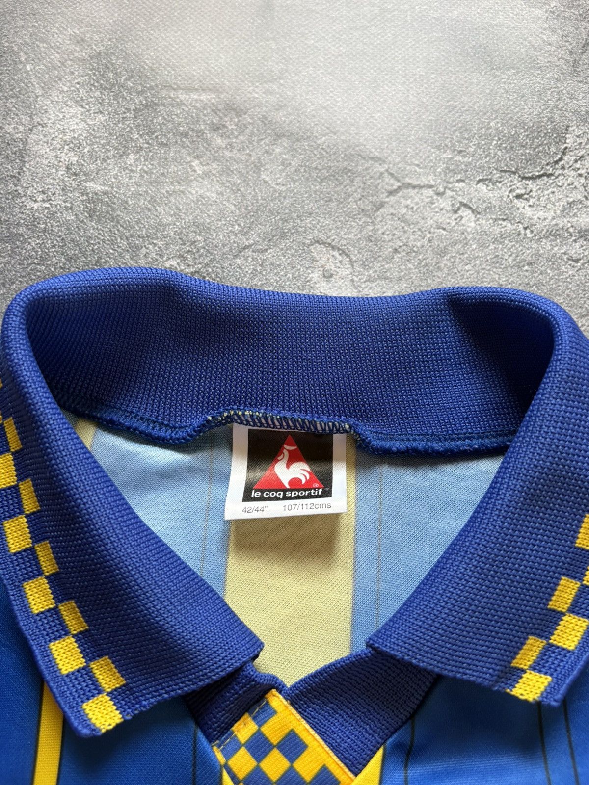 Le Coq Sportif 1997/98 Warrington Wolves Vintage Rugby Soccer Jersey Rare Size US M / EU 48-50 / 2 - 6 Thumbnail