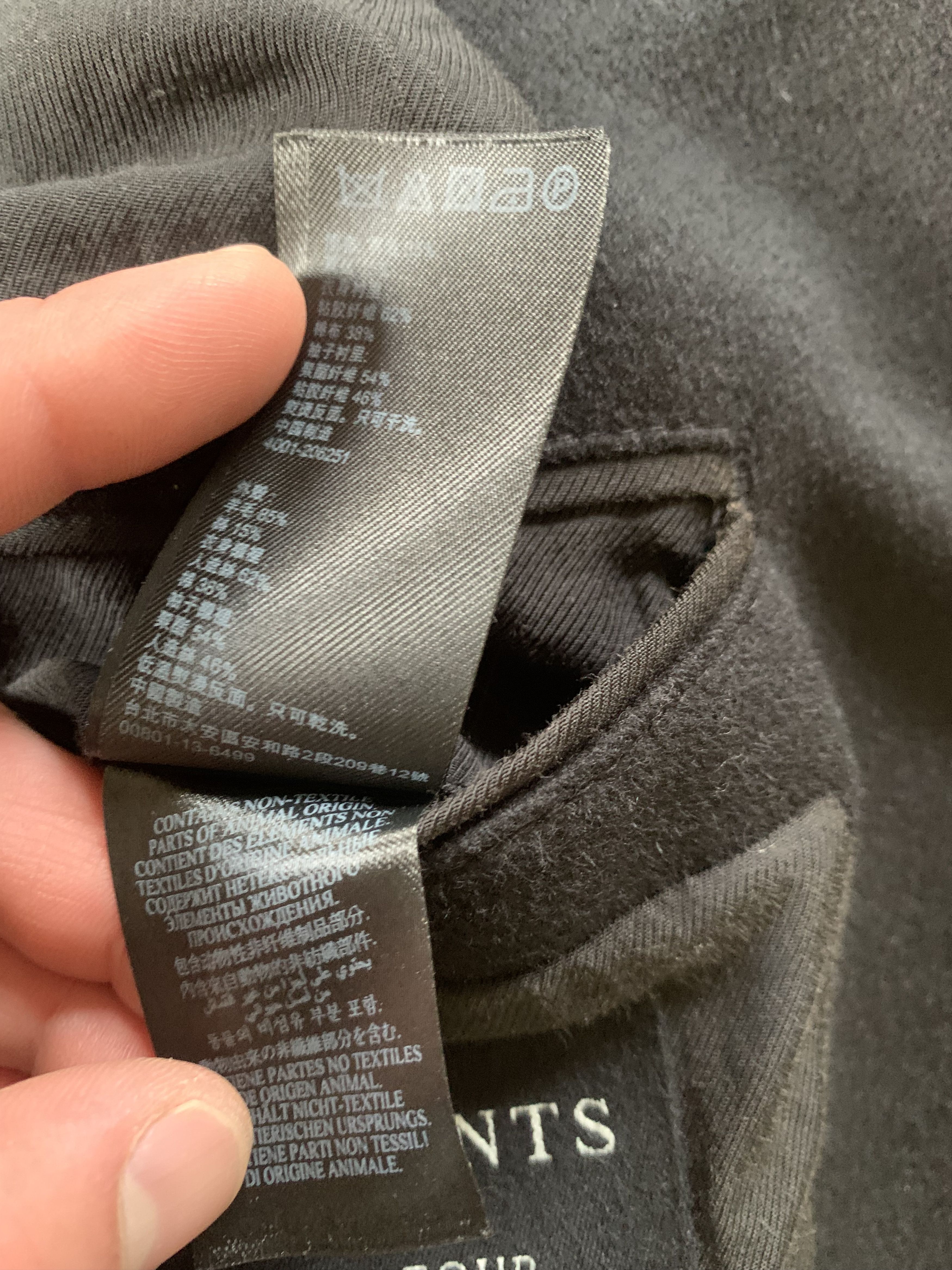Allsaints Allsaints Fido Coat Black Wool Blend Overcoat Size US XS / EU 42 / 0 - 12 Thumbnail