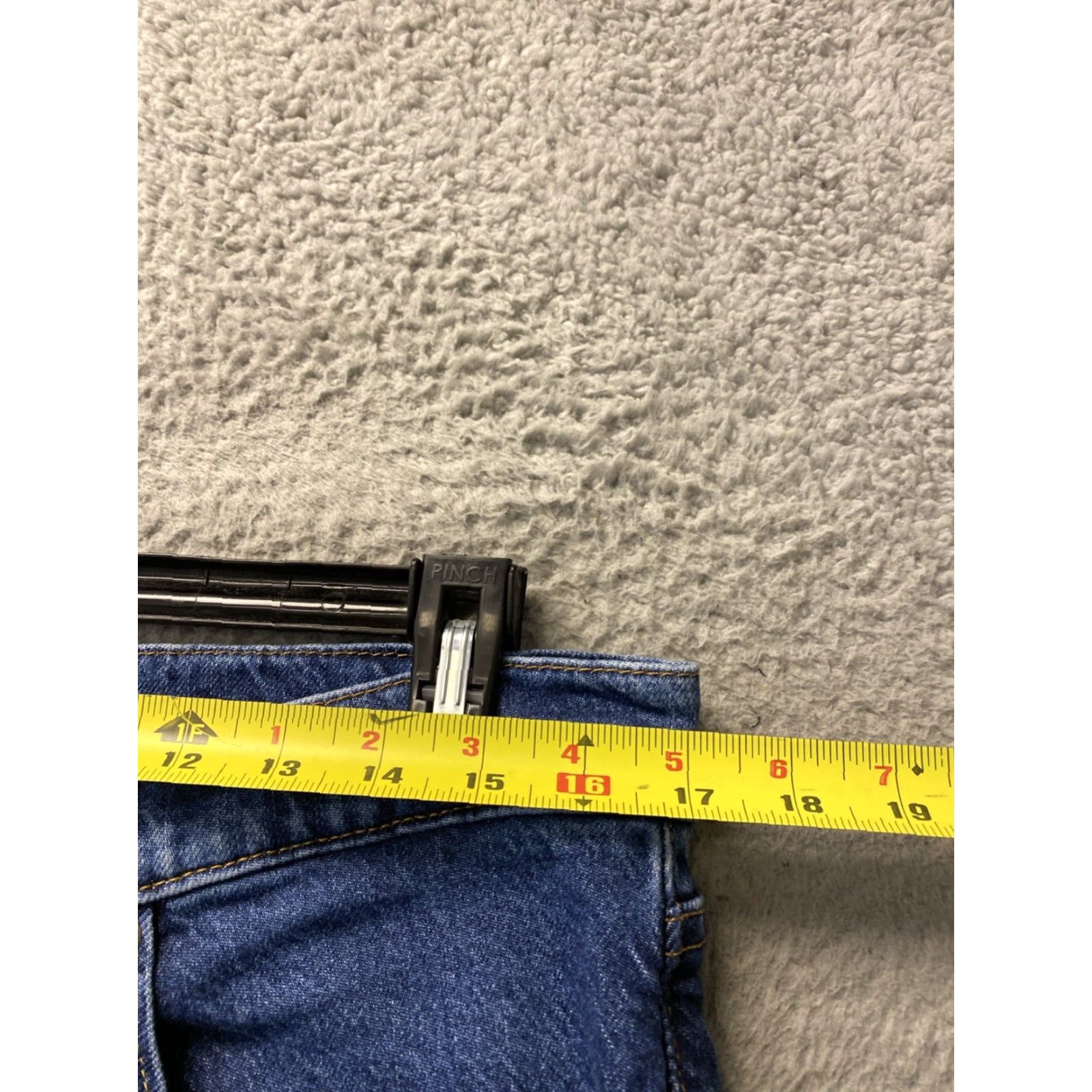 Levi's Levi's Jeans 502 Mens 34x30 Slim Straight Denim Blue Medium Wash Cotton Zip Button 5-Pocket Classic USA Men Size US 34 / EU 50 - 5 Thumbnail