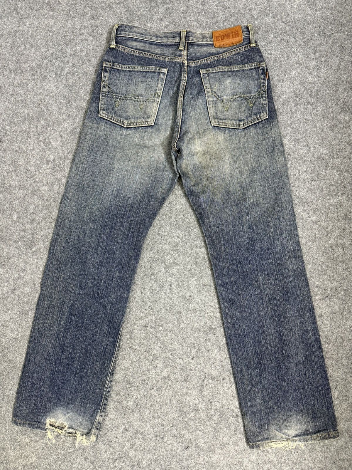 Kapital A14 EDWIN 505ZX SELVEDGE DENIM MUD WASH Size US 29 - 8 Thumbnail
