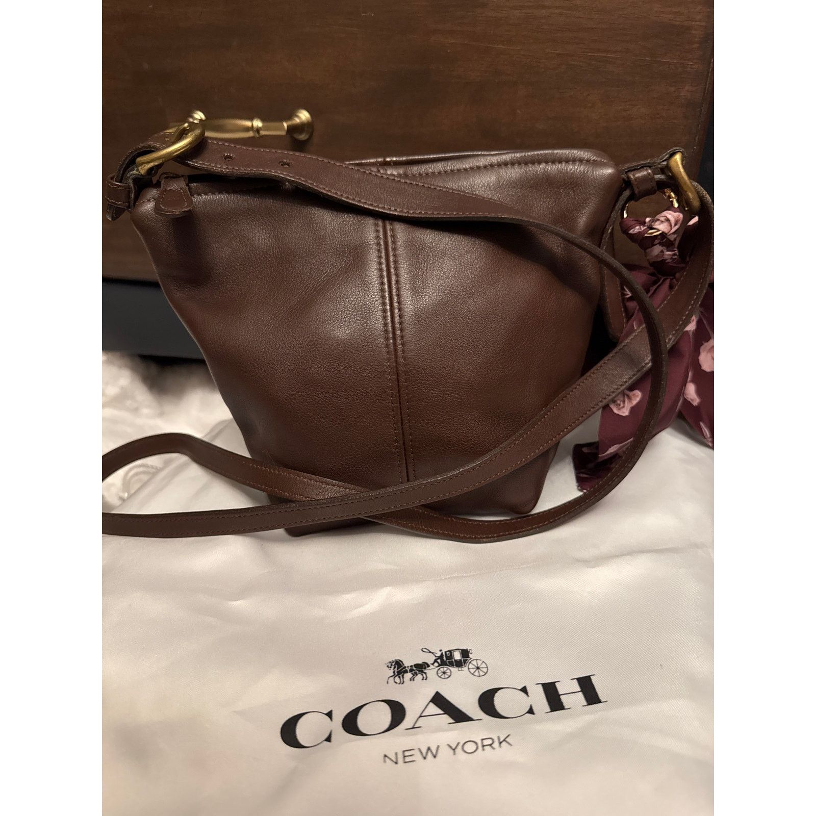 Coach Vintage Coach Mini Bucket Bag Rich Chocolate Brown Size ONE SIZE - 4 Thumbnail