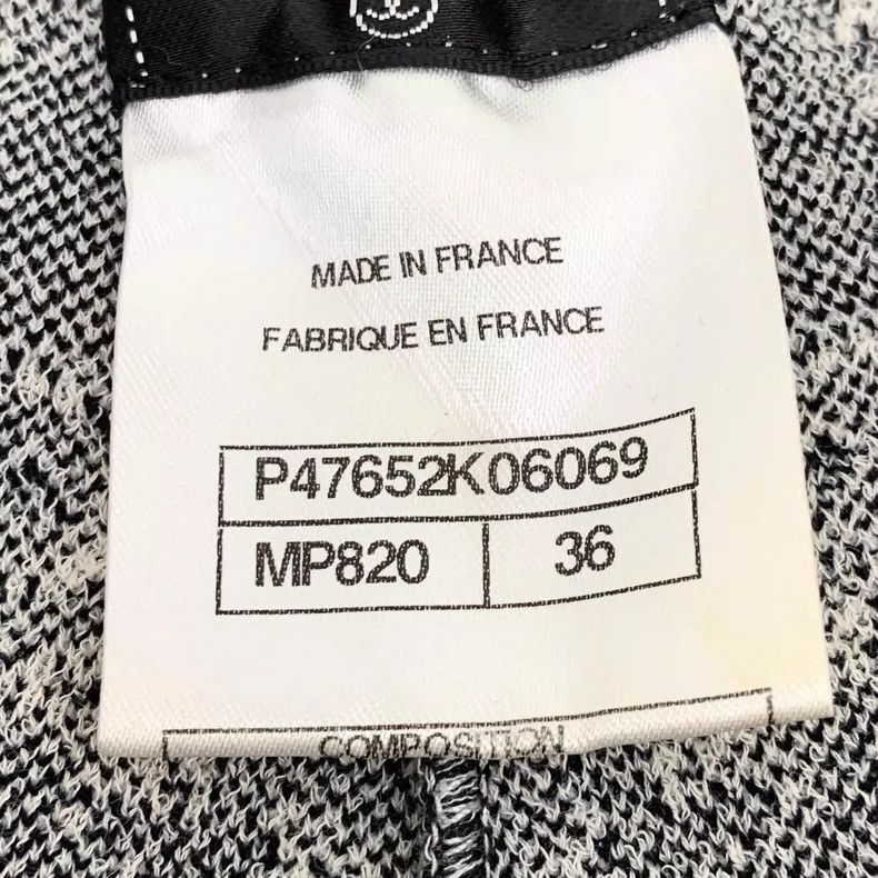 Chanel Chanel Black Floral Print Cotton Shorts -2505 Size 35" - 6 Thumbnail