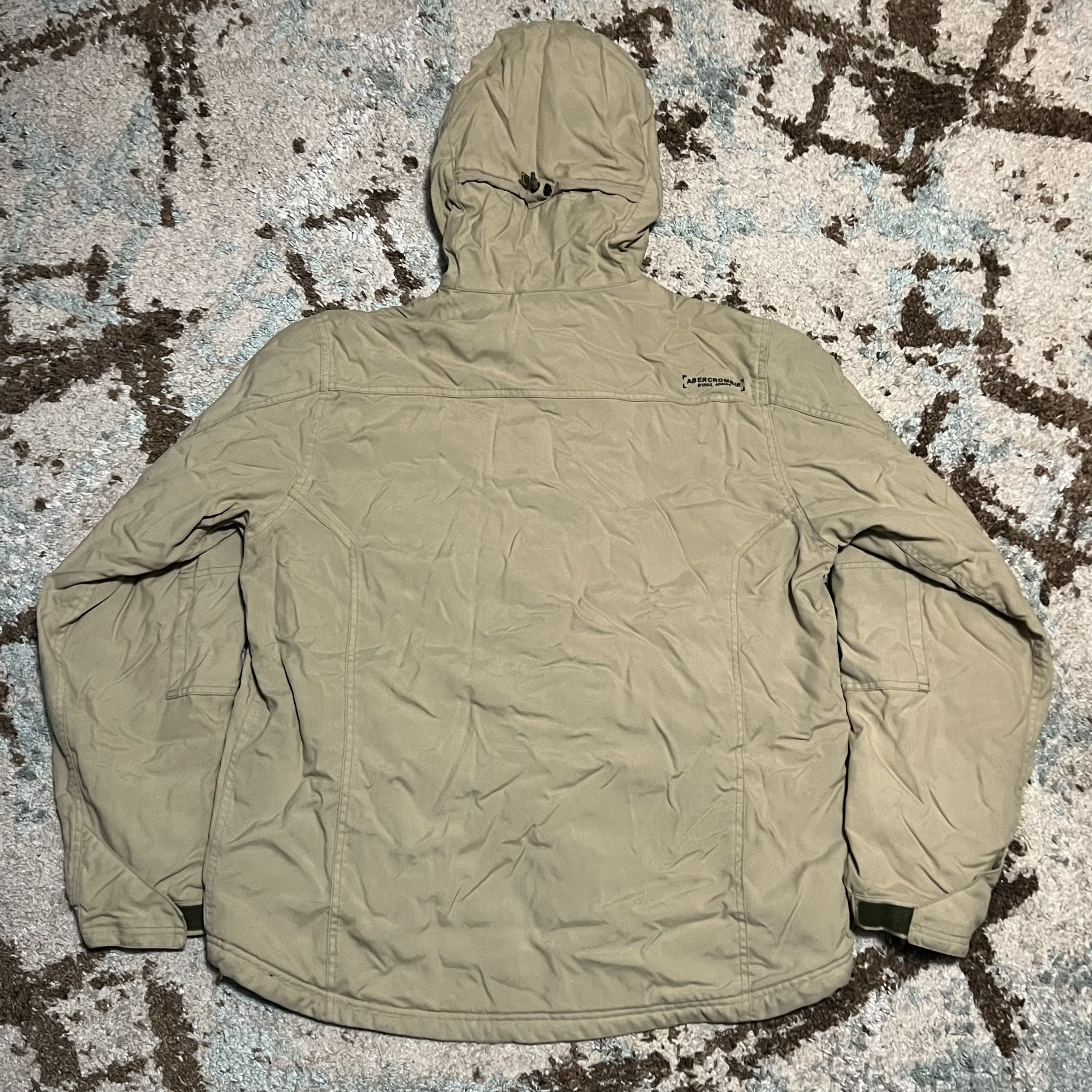 Abercrombie & Fitch × Vintage Abercrombie and Fitch Military Surplus Jacket Size Large Tan Size US L / EU 52-54 / 3 - 2 Thumbnail