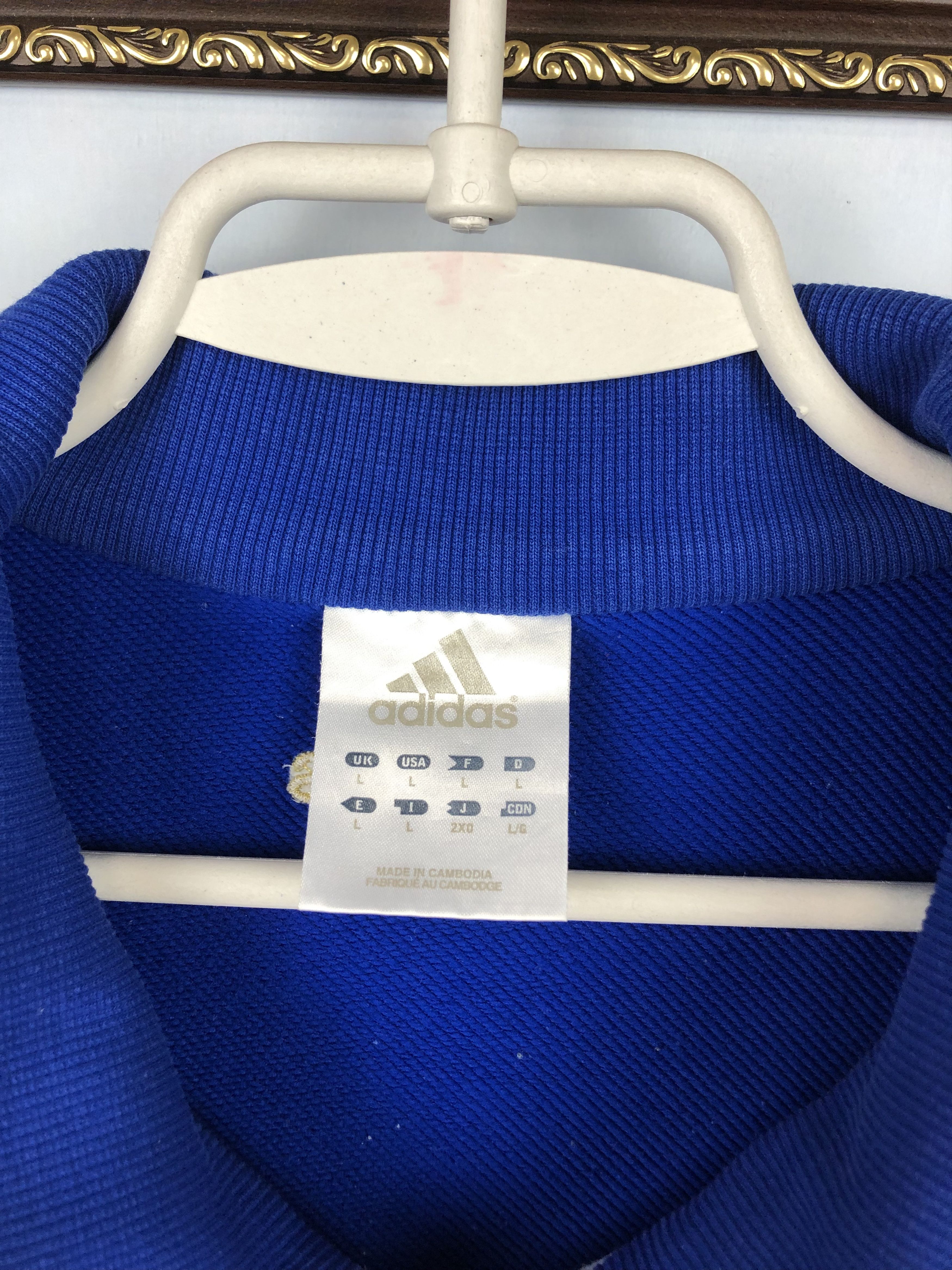 Adidas Adidas Olimpics London 2012 Great Britain Jacket Windbreaker Size US L / EU 52-54 / 3 - 6 Thumbnail