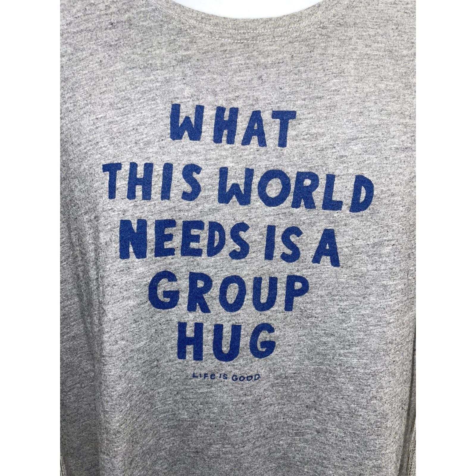 Life is Good Life IS Good T-Shirt Mens L Gray Graphic Size US L / EU 52-54 / 3 - 3 Thumbnail
