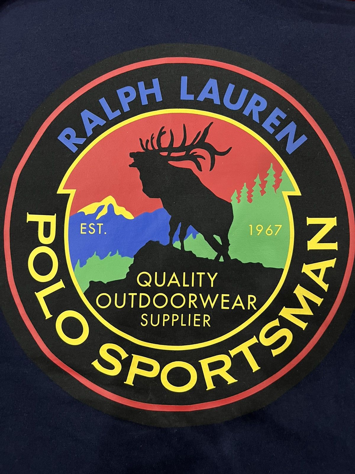 Lo Life × Polo Ralph Lauren × Ralph Lauren Sport RARE NWT Polo Sportsman Ralph Lauren Pullover Hoodie Shirt Size US S / EU 44-46 / 1 - 5 Thumbnail