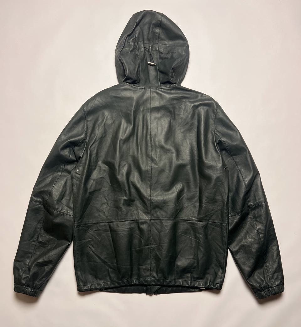 Designer × Genuine Leather × Joseph Joseph Light Weight Nappa Leather Hooded Jacket Size US M / EU 48-50 / 2 - 14 Thumbnail
