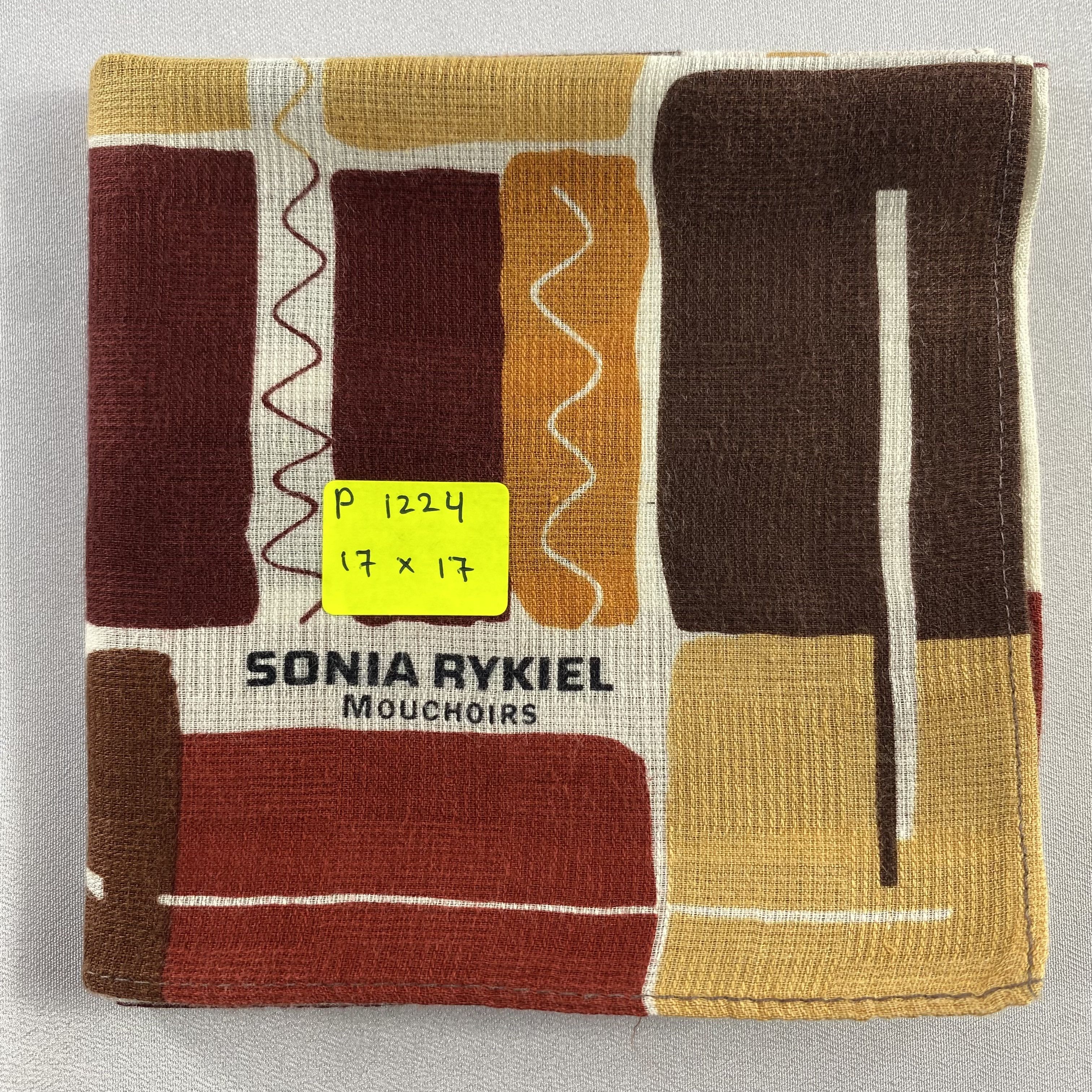 Vintage Sonia Rykiel Bandana/ Handkerchief / Neckerchief-P1224 Size ONE SIZE - 5 Thumbnail