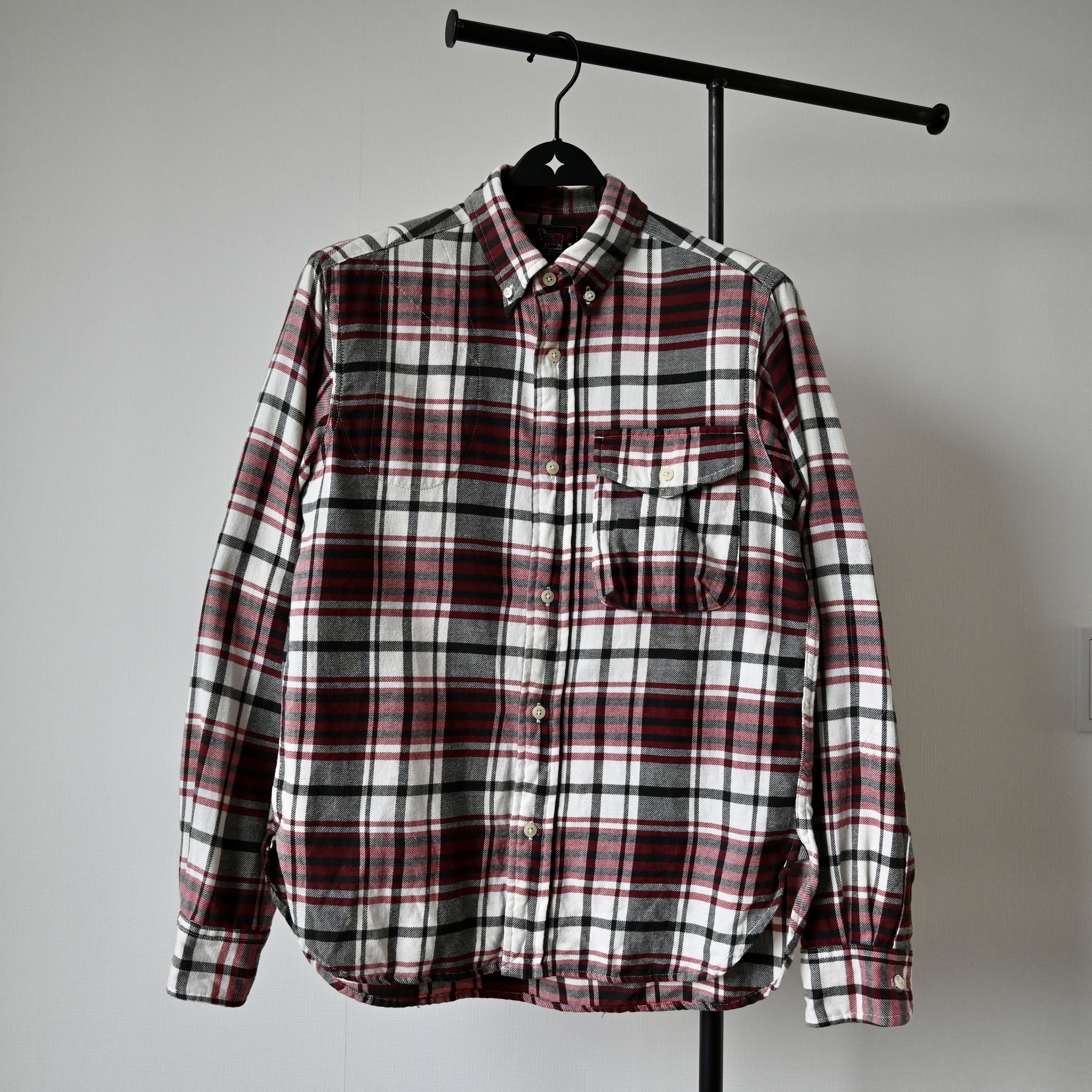 Nepenthes VTG 2000s Woolrich by Daiki Suzuki flannel hunting shirt Size US XS / EU 42 / 0 - 1 Thumbnail
