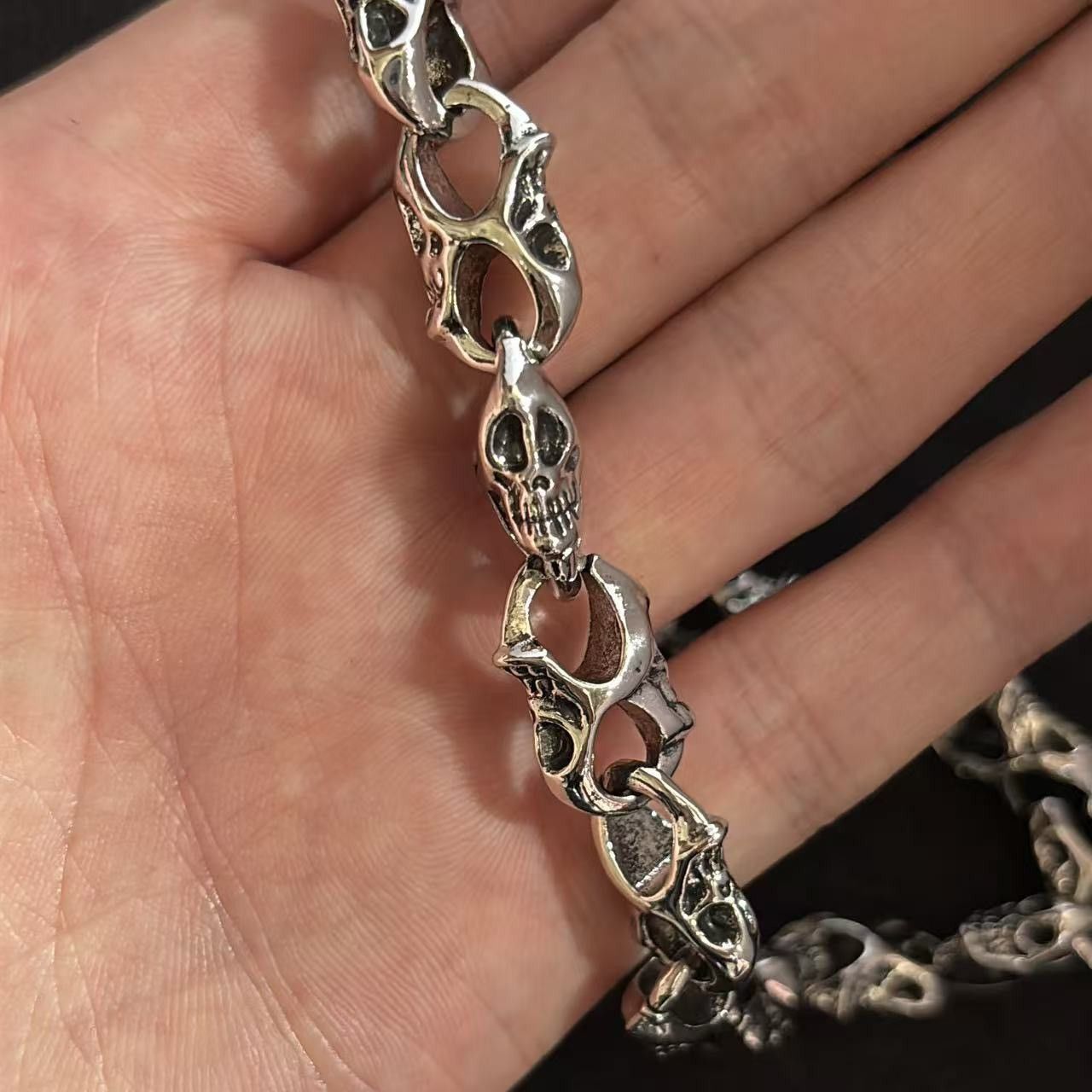 Other Skull Head Pants Chain for Men Women,Jeans Chain,Keys Chain Size ONE SIZE - 4 Thumbnail