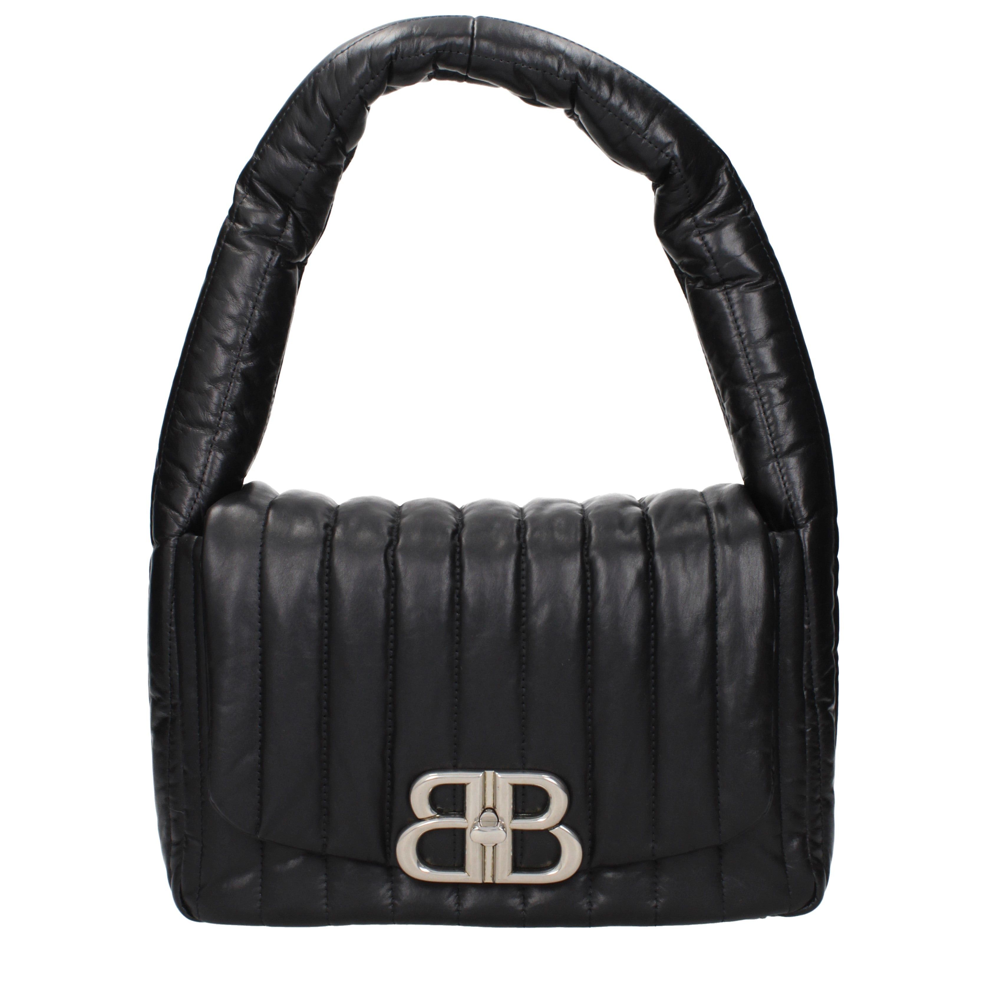 Balenciaga Balenciaga Handbags Women Leather Black Size ONE SIZE - 1 Thumbnail
