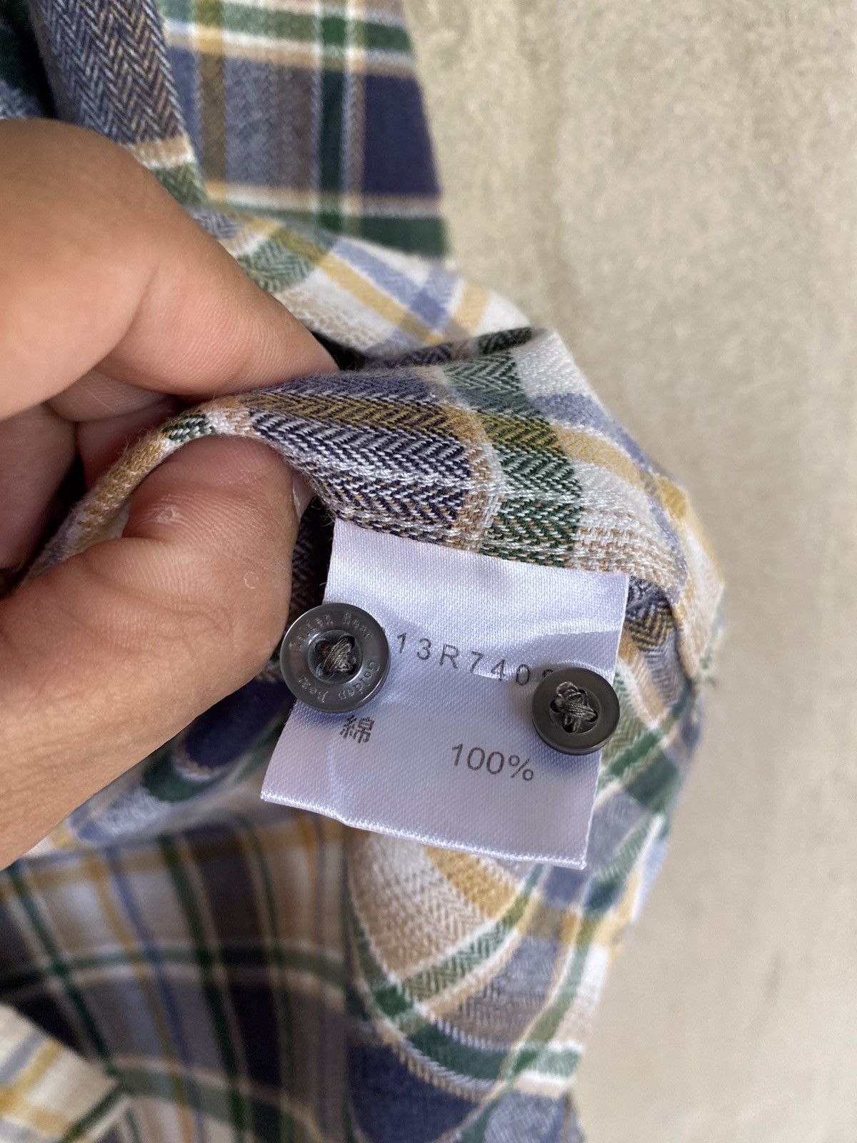 Golden Bear Vintage Golden Bear Plaid Tartan Flannel Shirt Size US L / EU 52-54 / 3 - 5 Thumbnail
