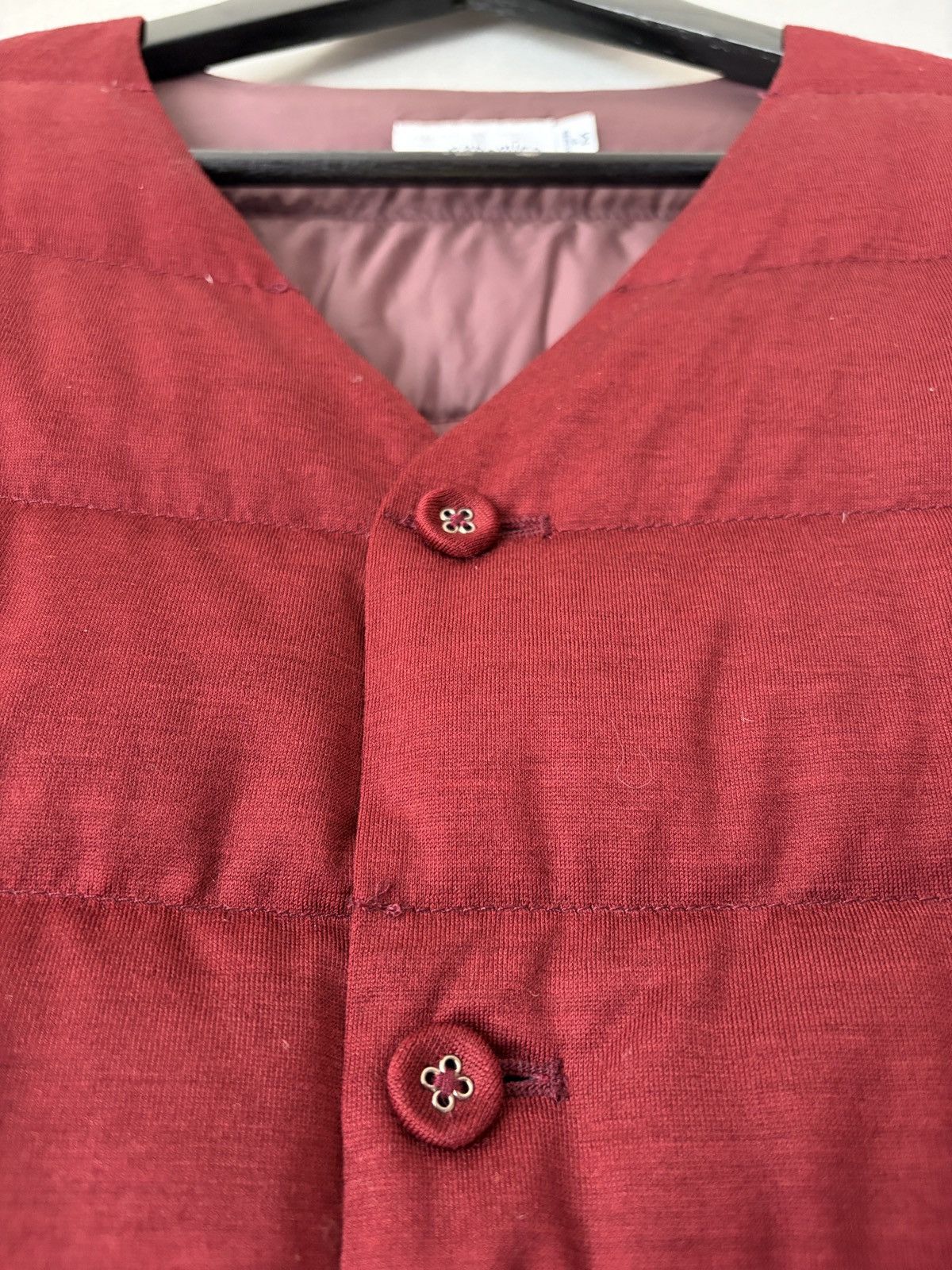 Nanamica nanamica Wool Down Red Cardigan Size US M / EU 48-50 / 2 - 6 Thumbnail