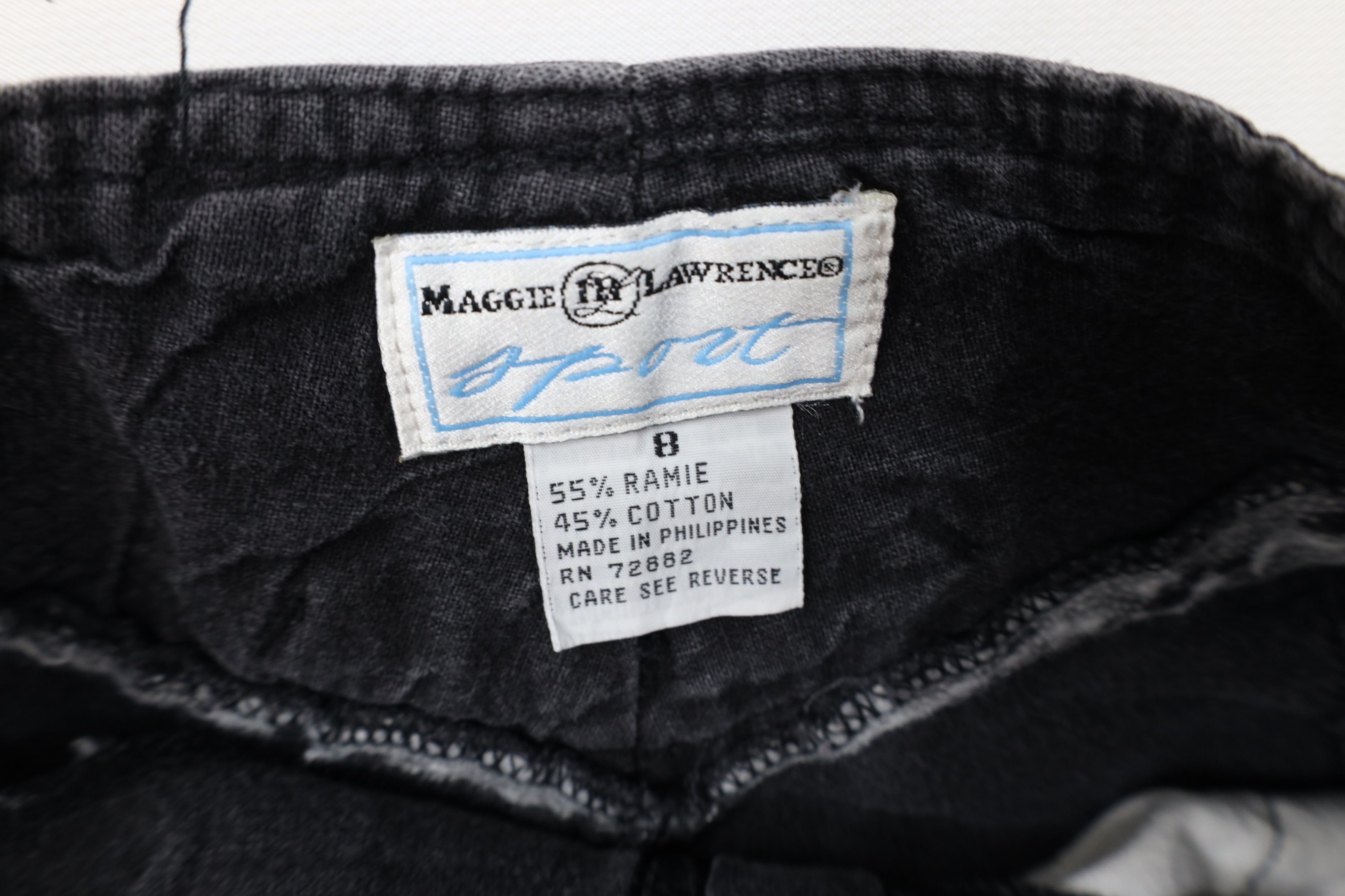Vintage Vintage 80s 90s Streetwear Cuffed Bermuda Shorts Black Size 30" / US 8 / IT 44 - 9 Thumbnail