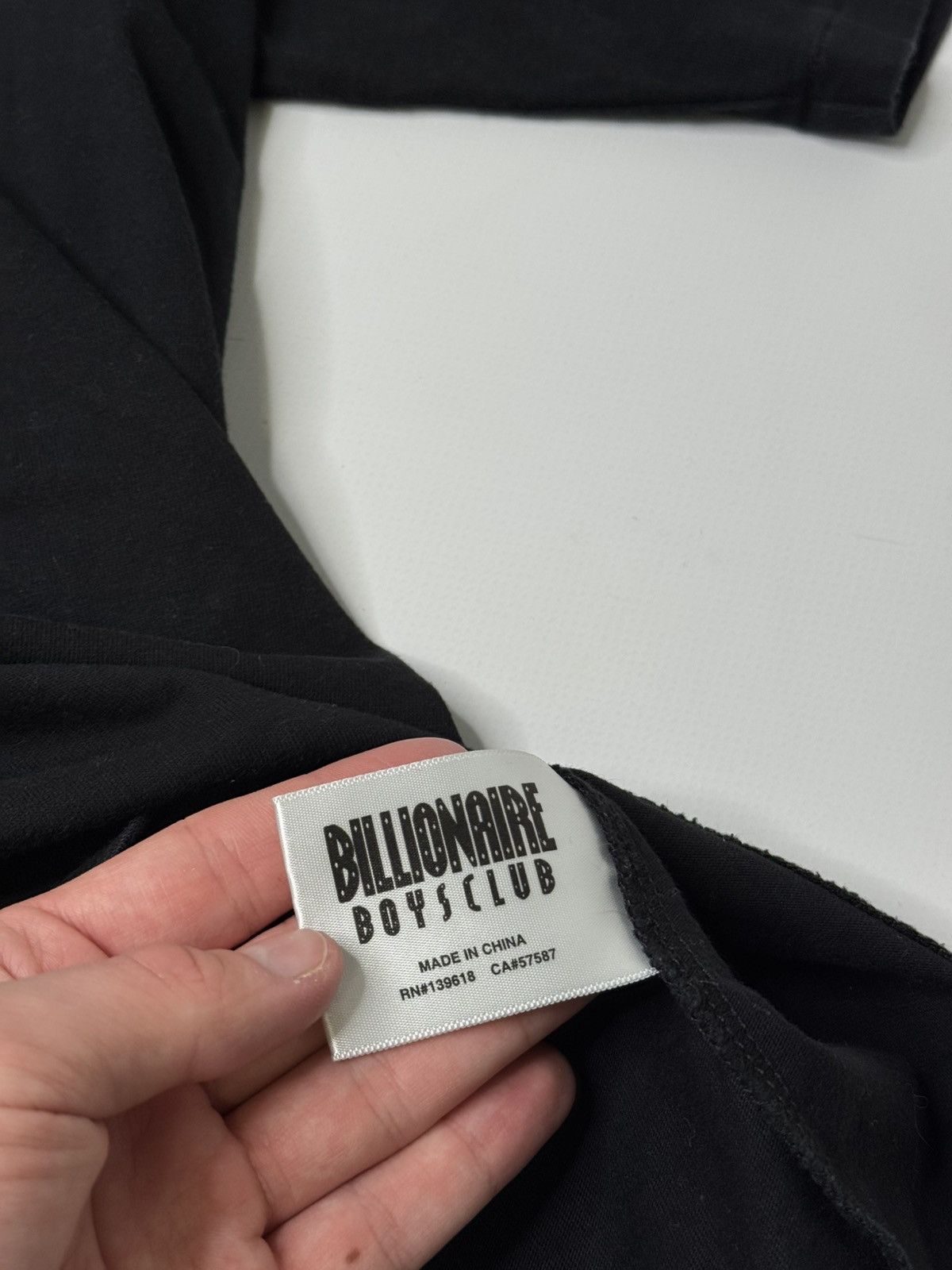 Japanese Brand Black Billionaire Boys Club BBC tee bape pharell williams 00 Size US L / EU 52-54 / 3 - 6 Thumbnail