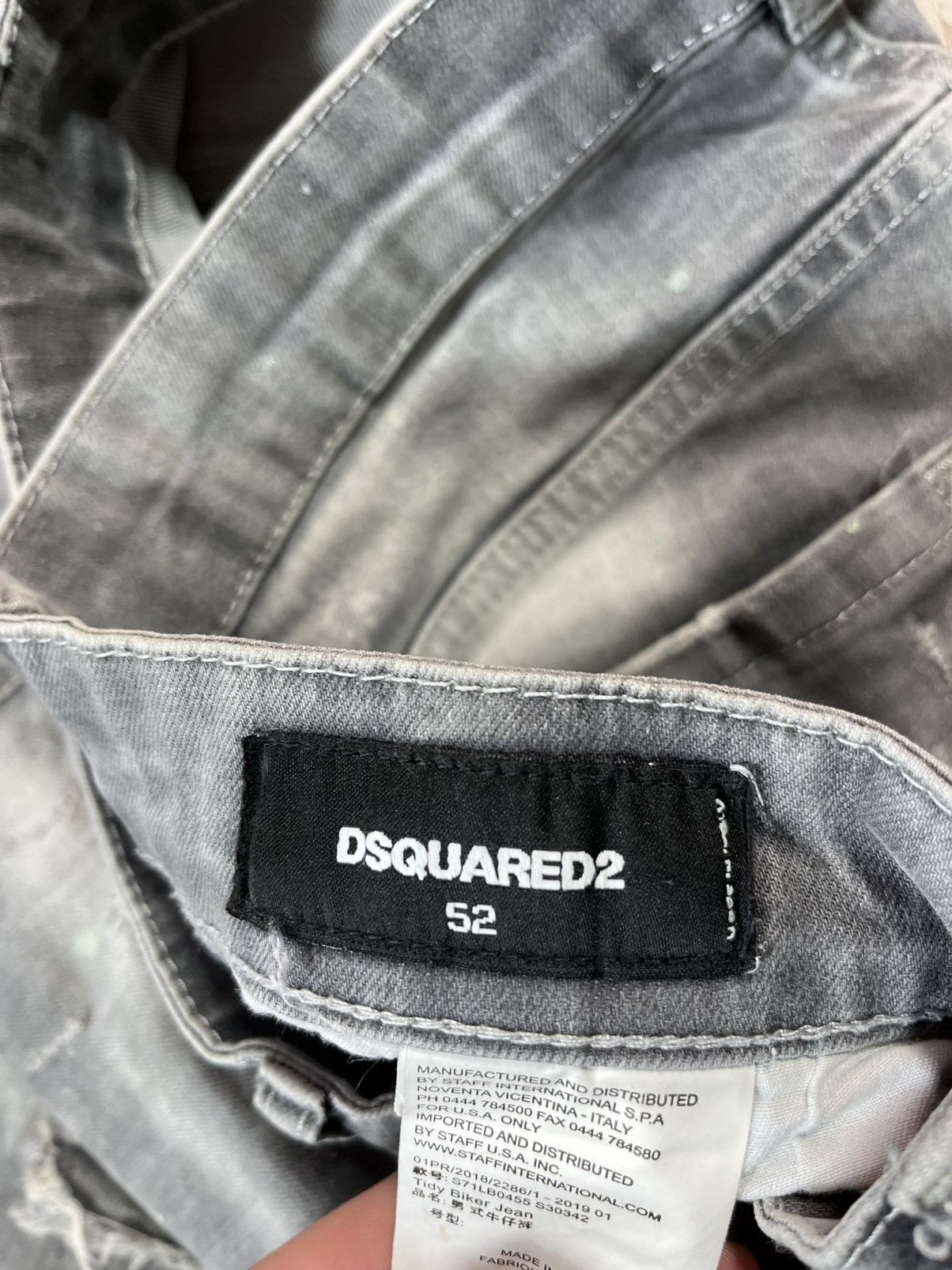 Dsquared2 Dsquared2 Distressed Denim Pants Size US 36 / EU 52 - 12 Thumbnail