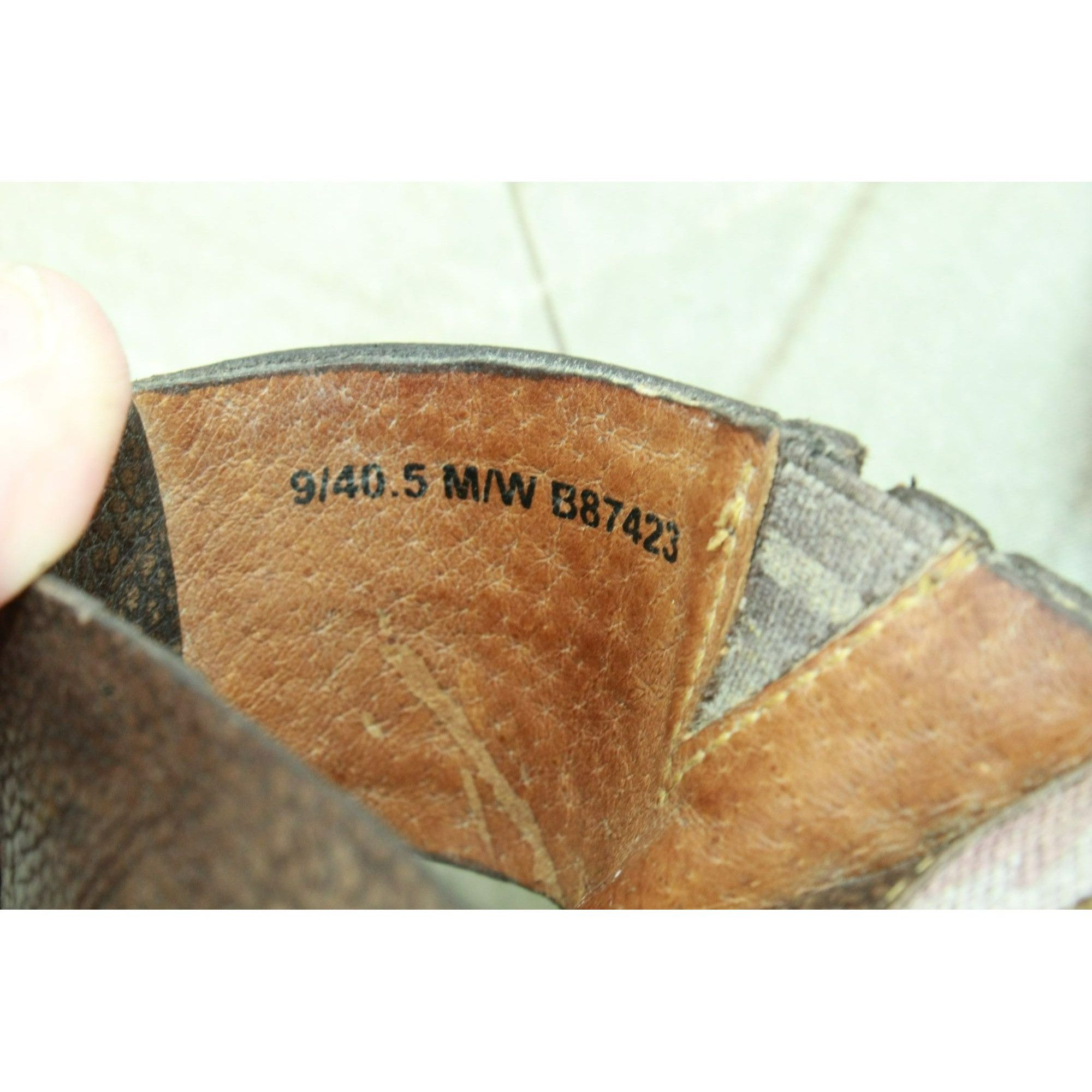 Born Born Maja Women's Leather Steel Shank Flat Sandals Size US 9 / IT 39 - 9 Thumbnail