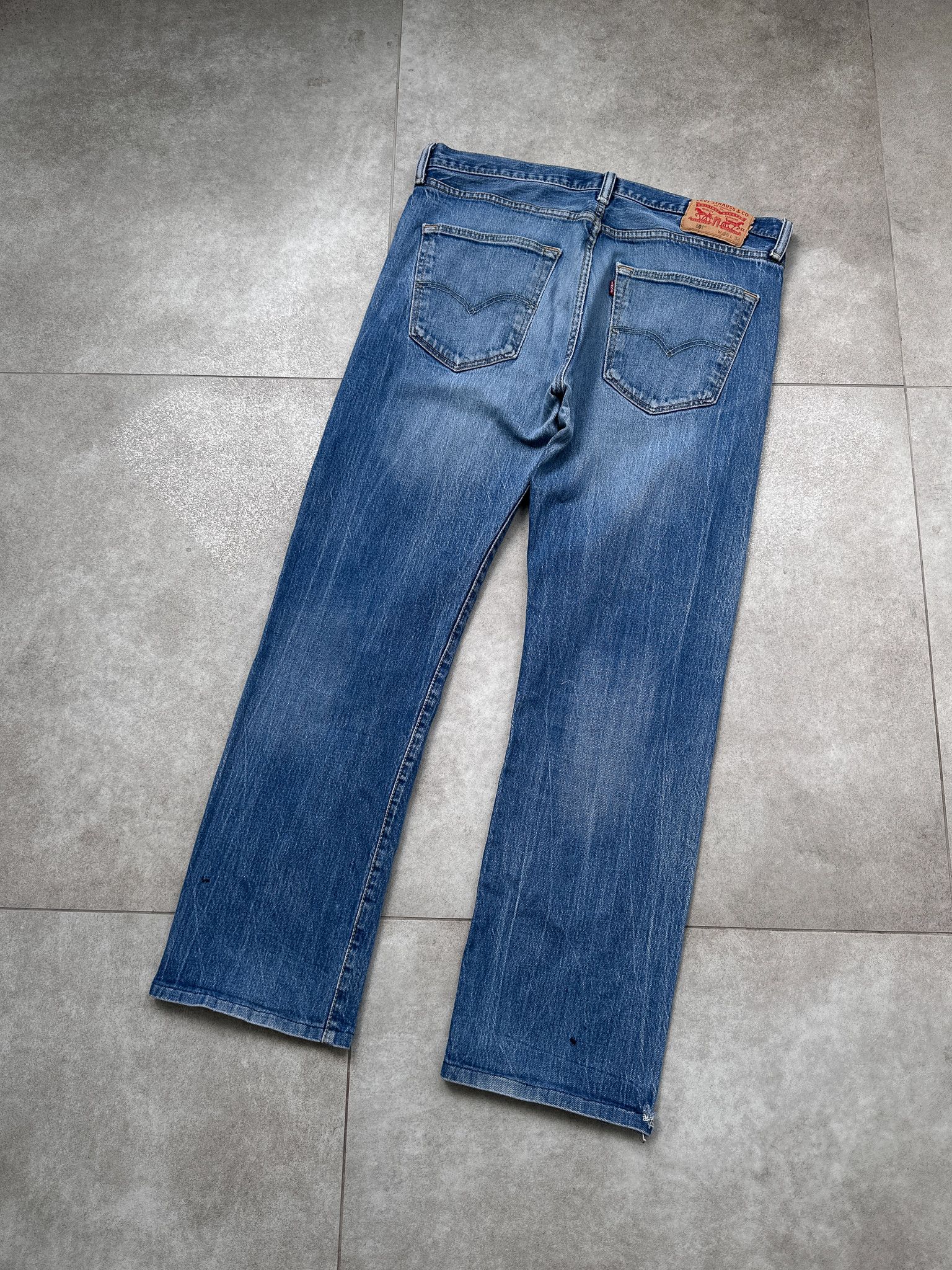 Levi's Levi's 501 Blue Denim Jeans Size US 36 / EU 52 - 1 Thumbnail