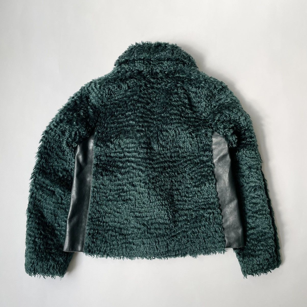 Maison Margiela A/W 13 Emerald Green Mohair Jacket Size S / US 4 / IT 40 - 14 Thumbnail