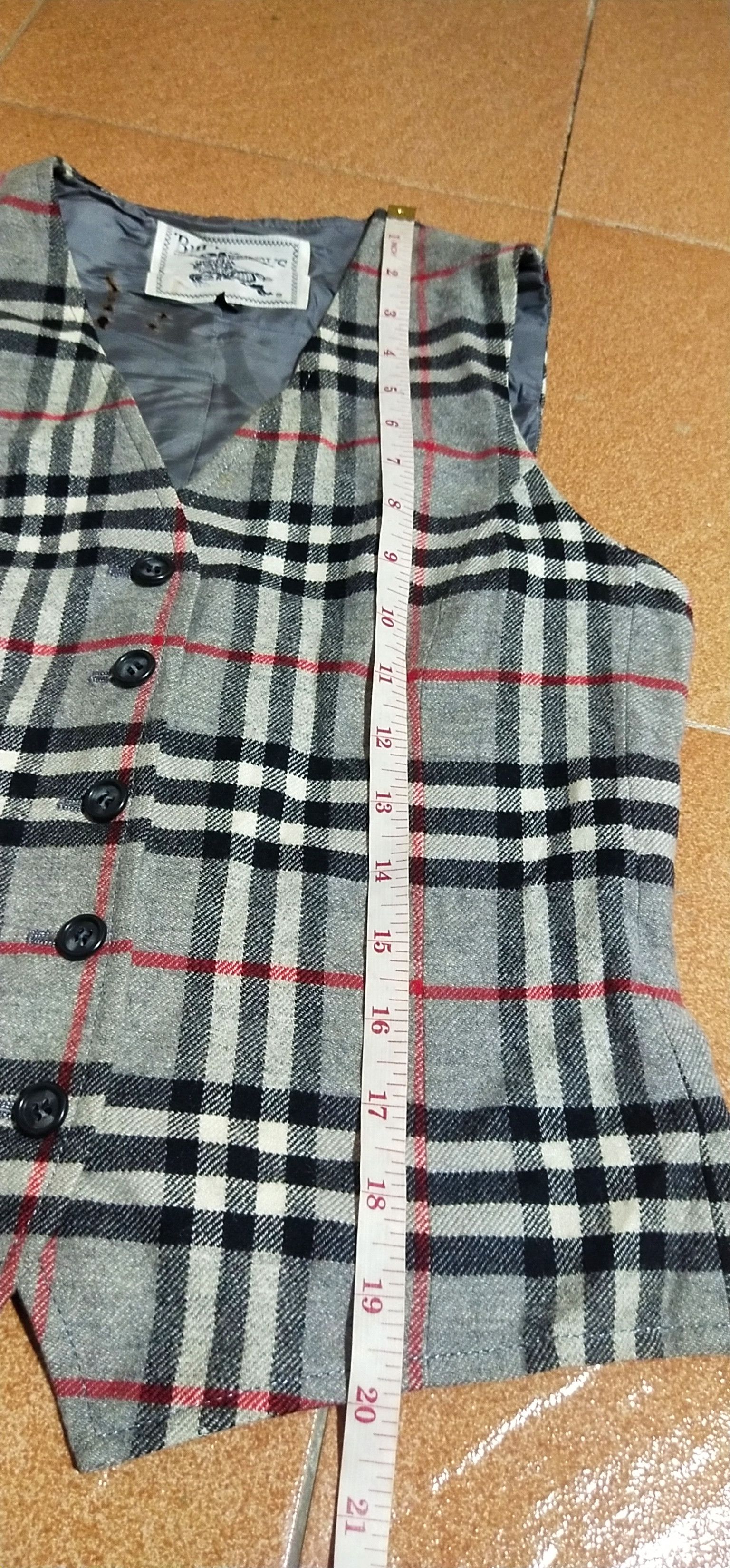 Burberry Prorsum Final Drop Vintage Burberry Prorsum Vest Size XS / US 0-2 / IT 36-38 - 3 Thumbnail