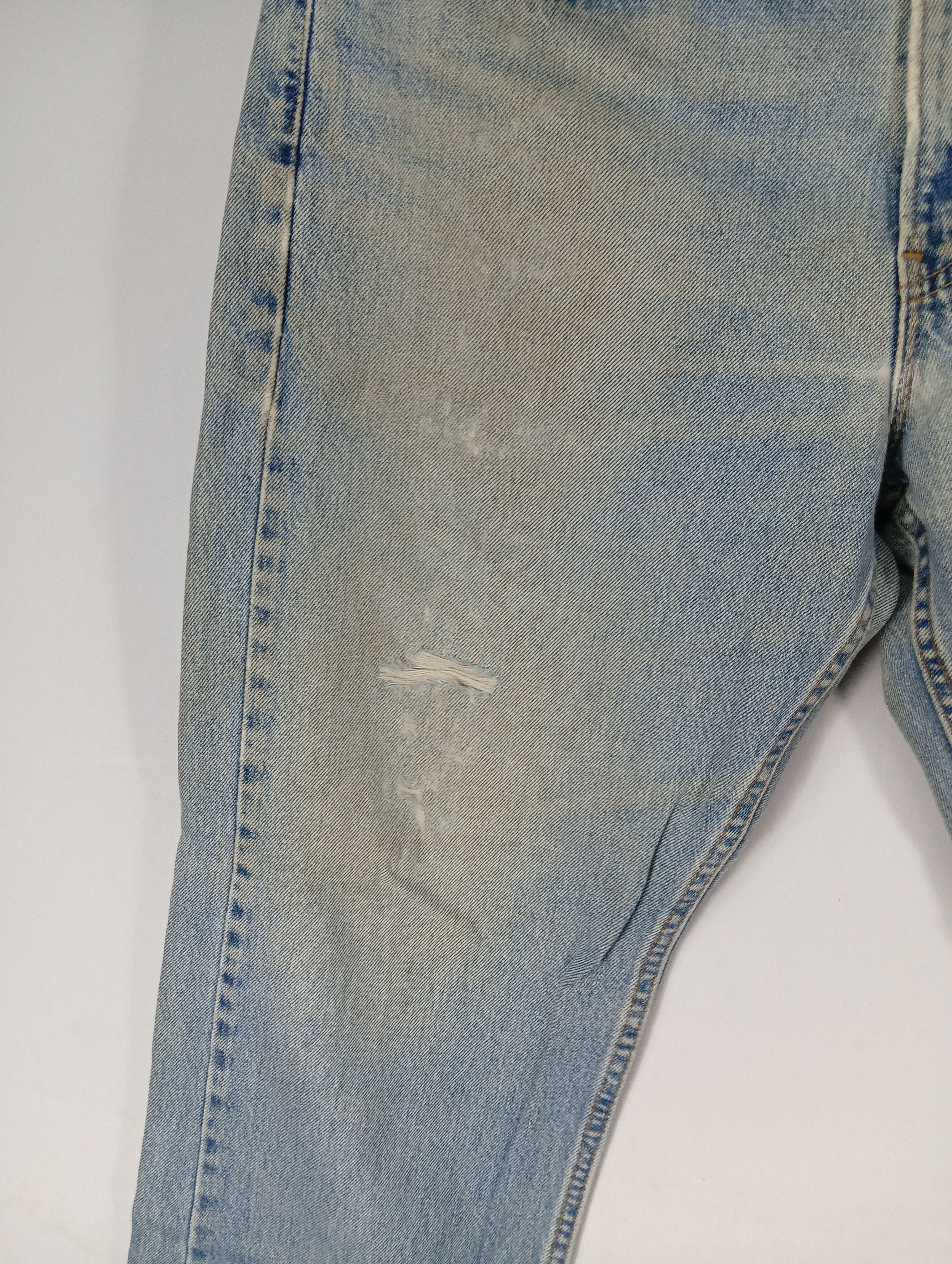 Levi's Vintage Clothing vintage levis 569 made in USA DISTRESSED RARE Size US 34 / EU 50 - 3 Thumbnail