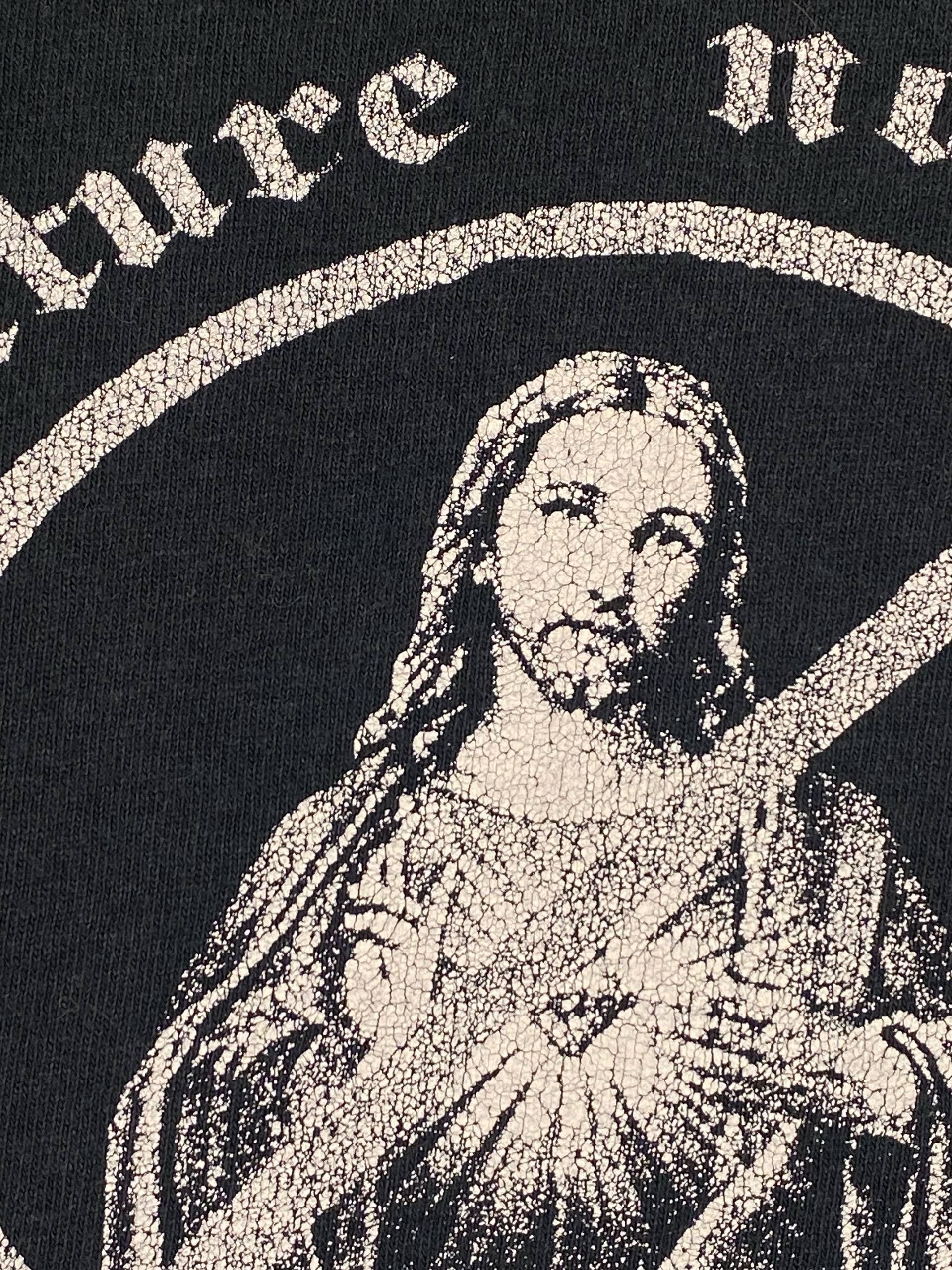 Vintage Vintage Mistress 00s No Future No Regrets Graphic Gothic Tee Size US XL / EU 56 / 4 - 9 Thumbnail