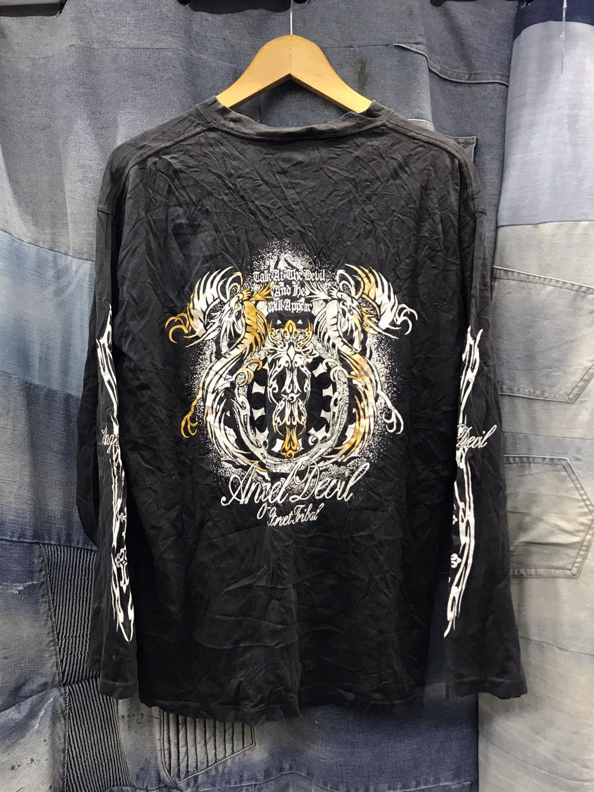 Japanese Brand Angle devil Foem tee japanese style Size US L / EU 52-54 / 3 - 2 Thumbnail