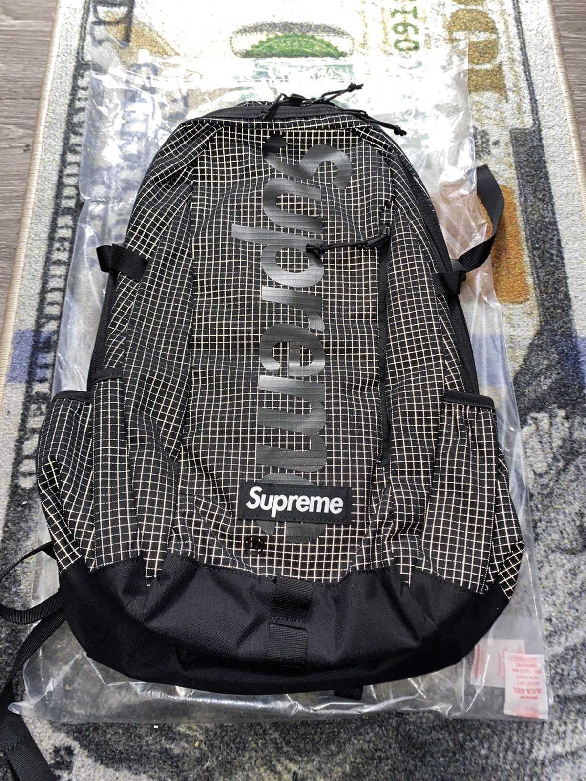 image of Supreme 3M Backpack (Ss24) Black, Men's