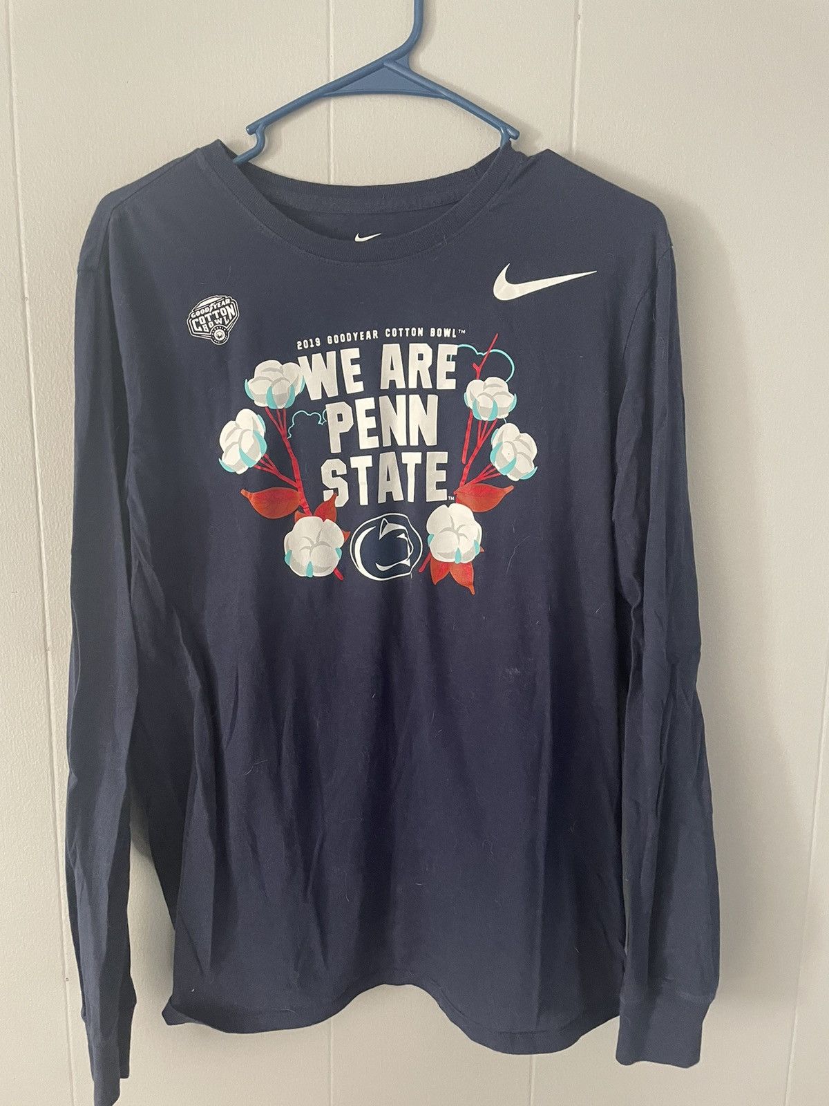 Nike Penn State Cotton Bowl Long T-Shirt Size US M / EU 48-50 / 2 - 1 Thumbnail