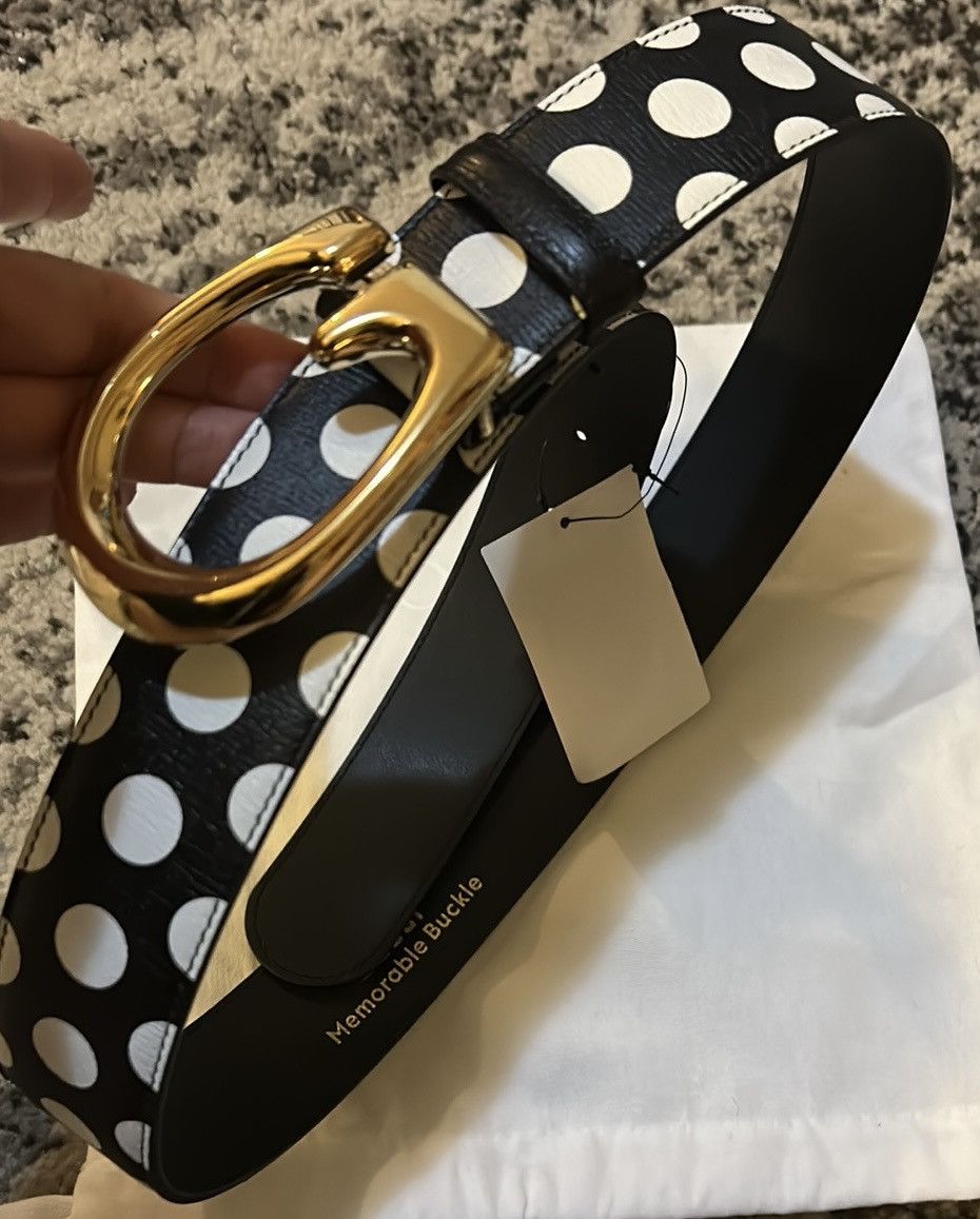 Gucci Gucci Polka Dot Memorable Buckle G Logo Leather Belt size 95 Size ONE SIZE - 5 Thumbnail