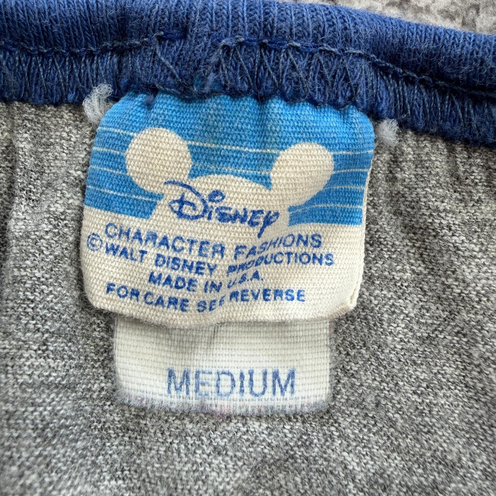 Disney Vintage 90s Disney Mickey Mouse Tank Top M USA Ringer Gray Size M / US 6-8 / IT 42-44 - 4 Thumbnail