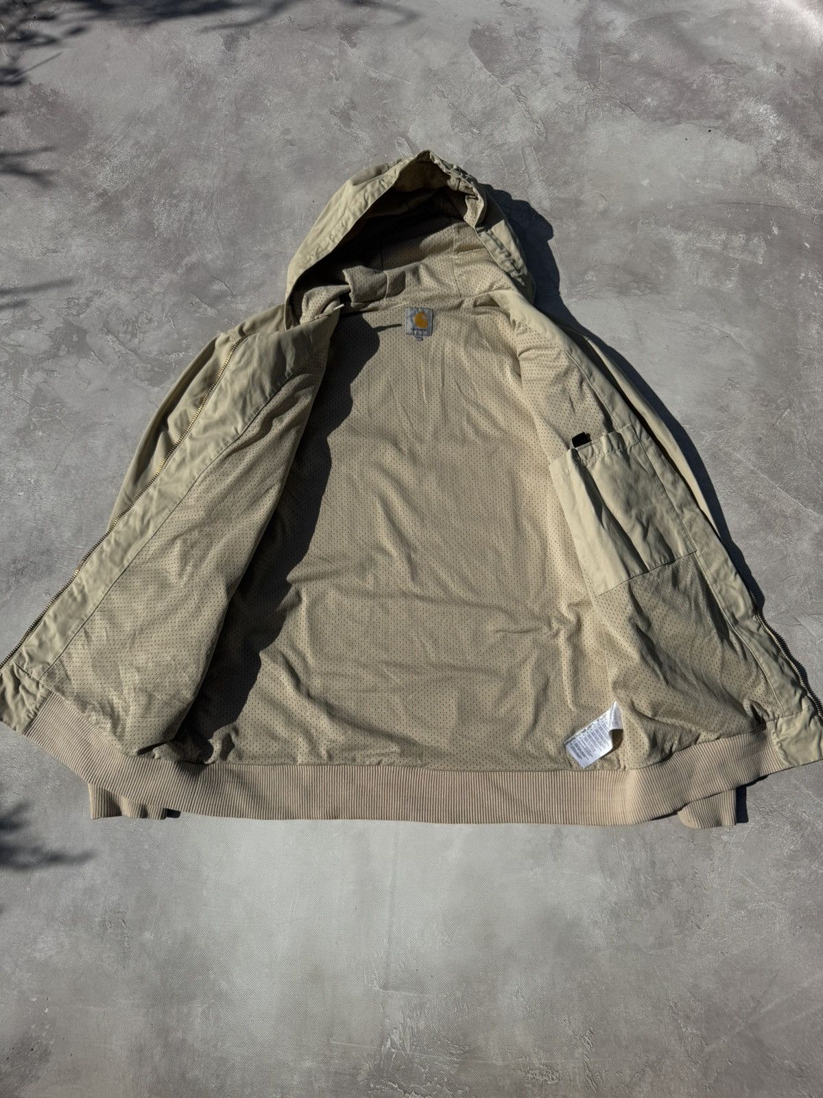 Carhartt Vintage Carhart Active Jacket Lightweight Beige Size US XXL / EU 58 / 5 - 11 Thumbnail