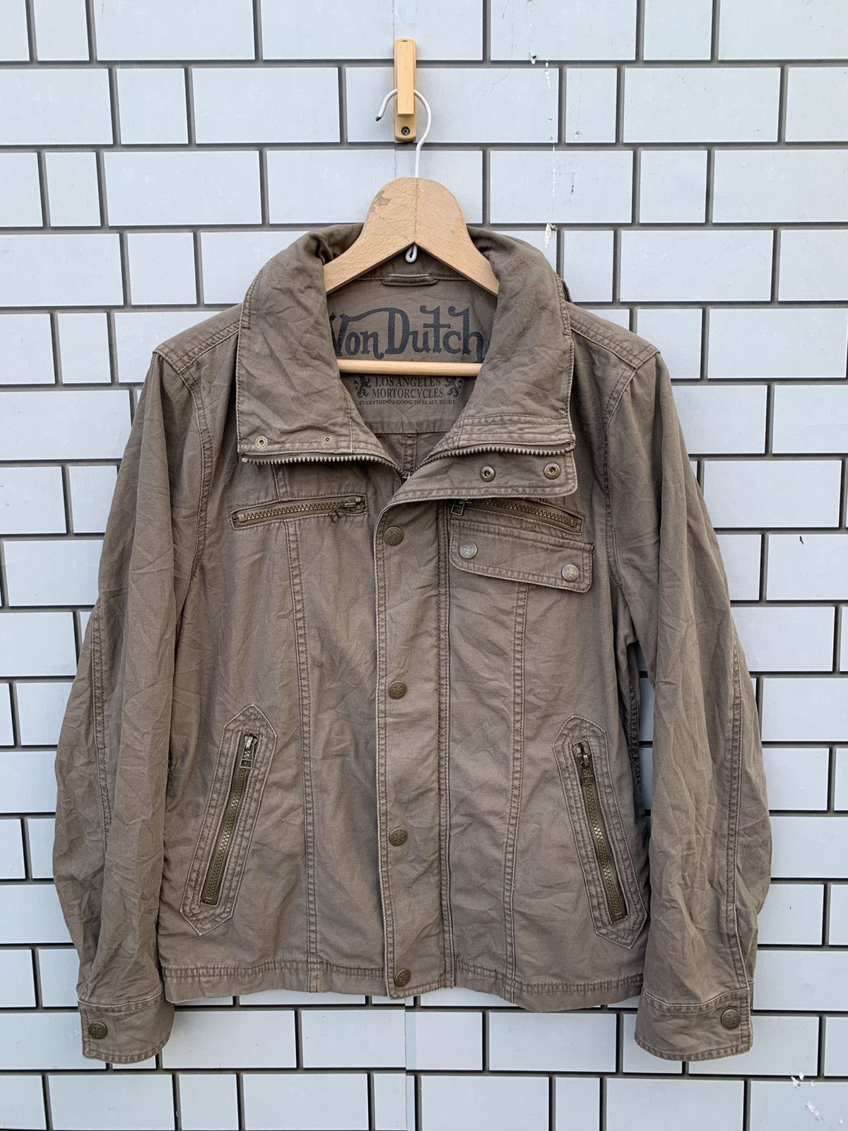 Von Dutch Von Dutch Los Angeles Motorcycles Hoodie Jacket Size US M / EU 48-50 / 2 - 1 Thumbnail