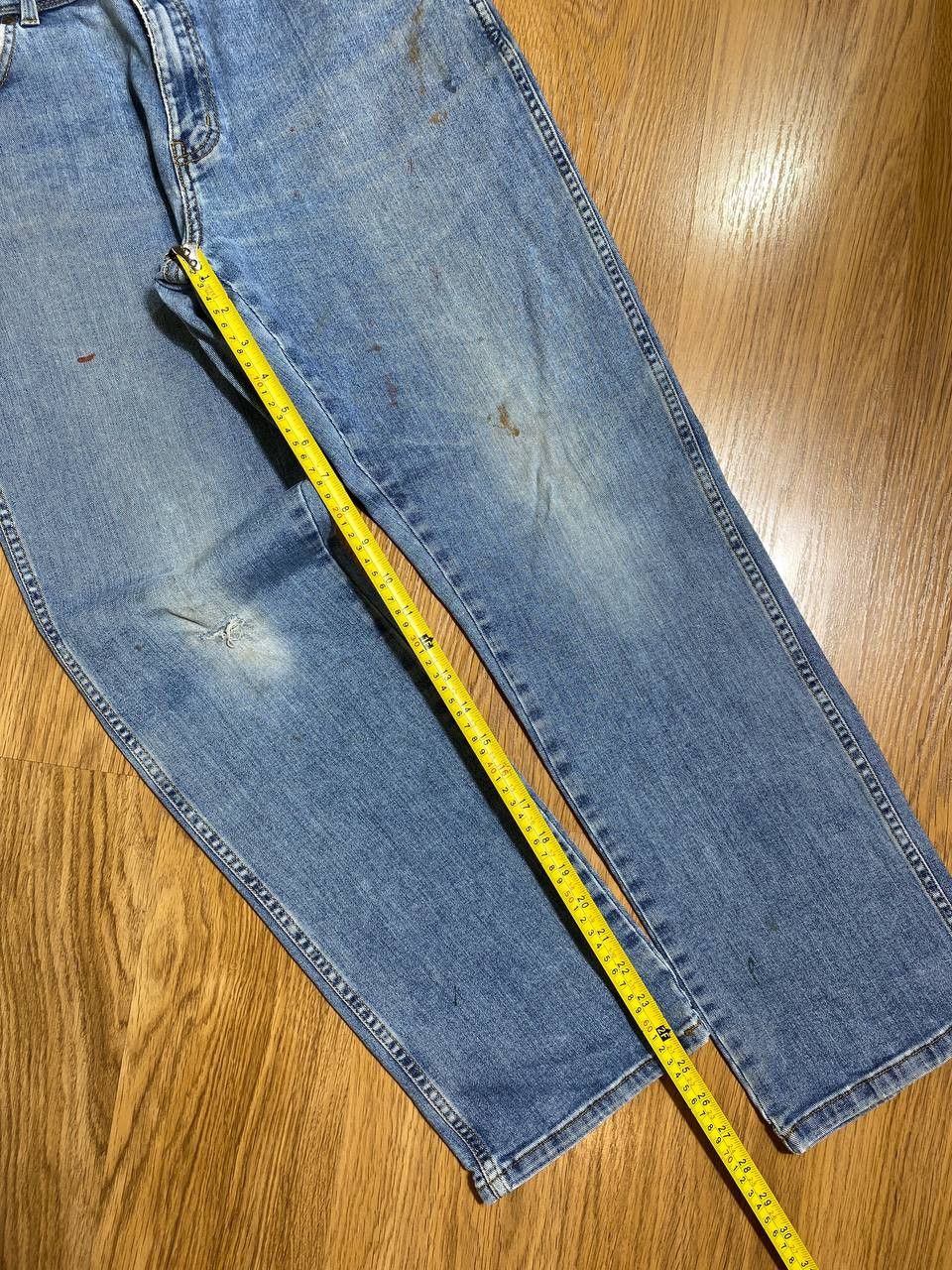 Wrangler VINTAGE FADED WRANGLER BLUE DENIM SKATER JEANS 34x30 Size US 34 / EU 50 - 10 Thumbnail