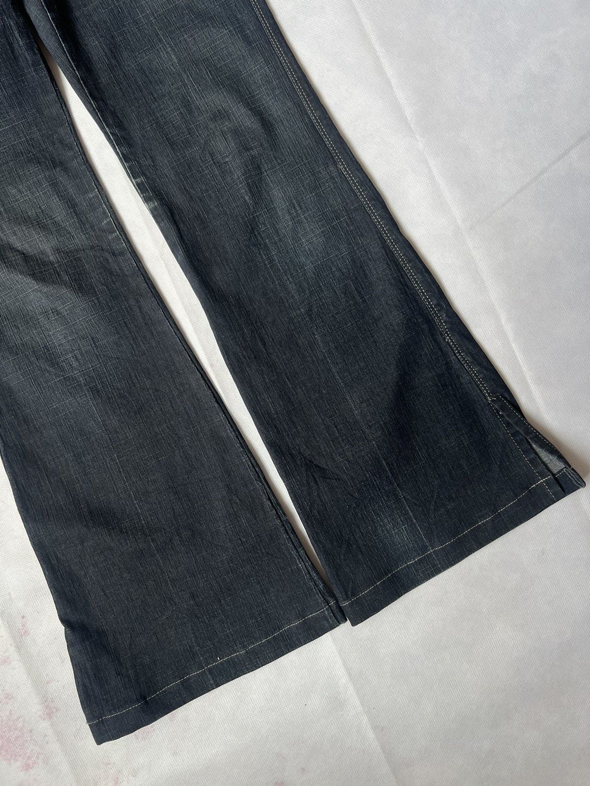 Marithe + Francois Girbaud Marithe Francois Girbaud Open Flared Jeans Size 28" / US 6 / IT 42 - 4 Thumbnail
