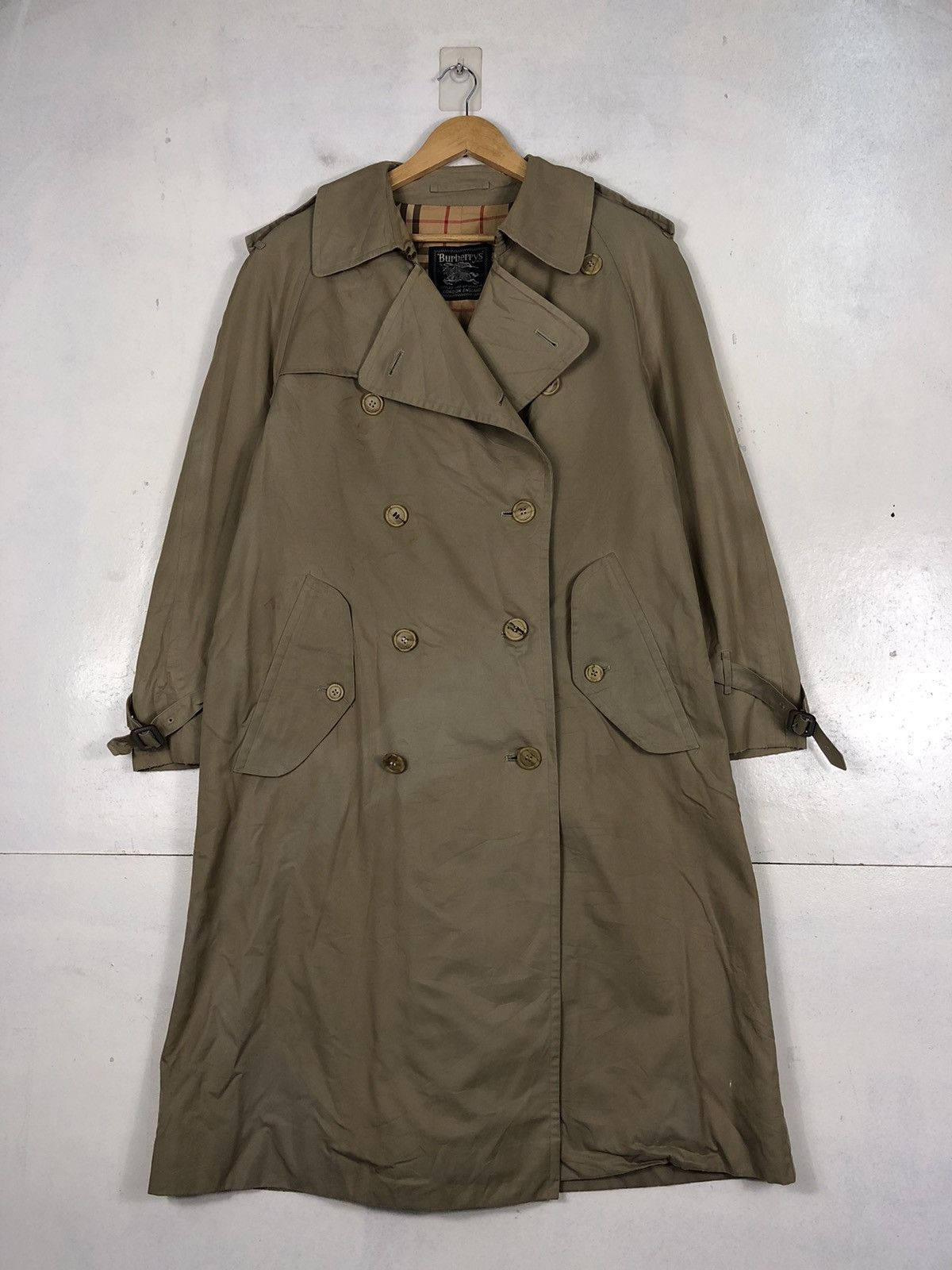 Burberry Vintage Burberrys trench coat Jacket Size US M / EU 48-50 / 2 - 1 Thumbnail