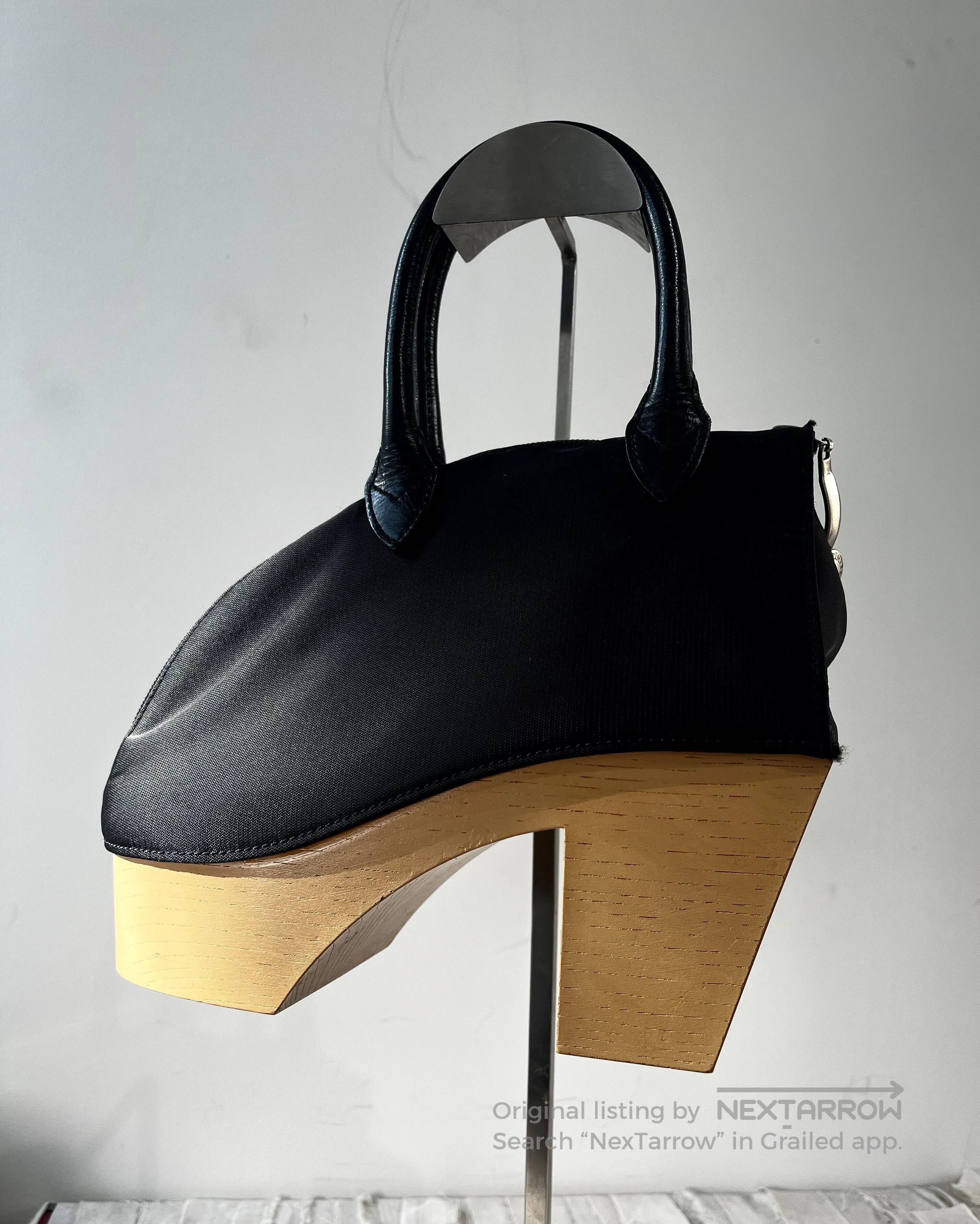 Masaki Matsushima Masaki Matsushima Wooden Base Handbag. Size ONE SIZE - 1 Thumbnail