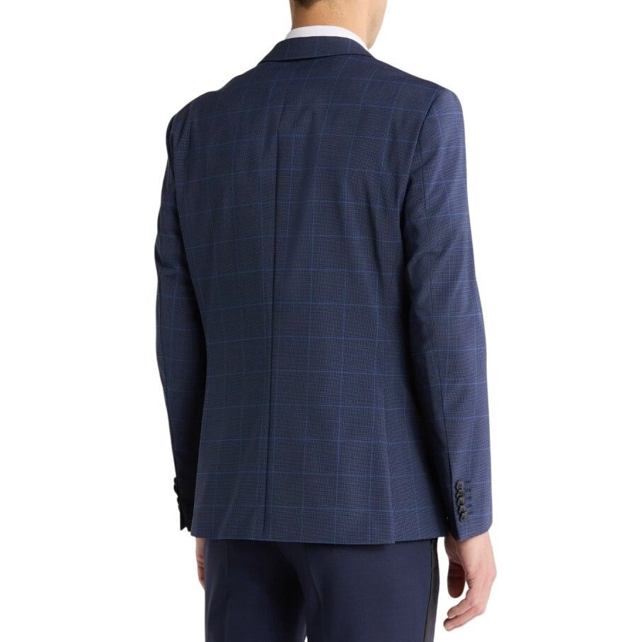 Hugo Boss Hugo Boss Men's Dark Blue Karl Modern Suit Jacket Size 46R Size 46R - 2 Thumbnail