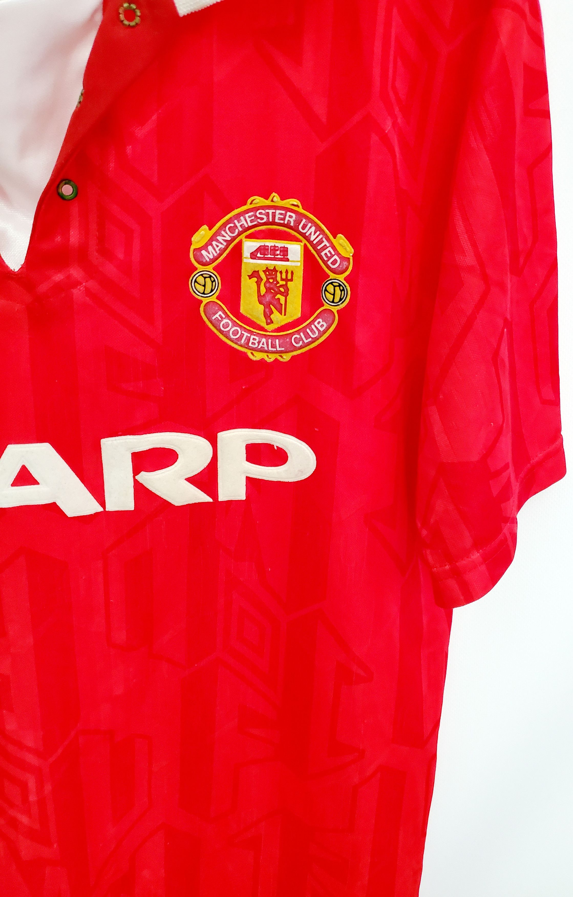 Umbro × Vintage Umbro 1992-94 Manchester United Home Soccer jersey M Size US M / EU 48-50 / 2 - 3 Thumbnail