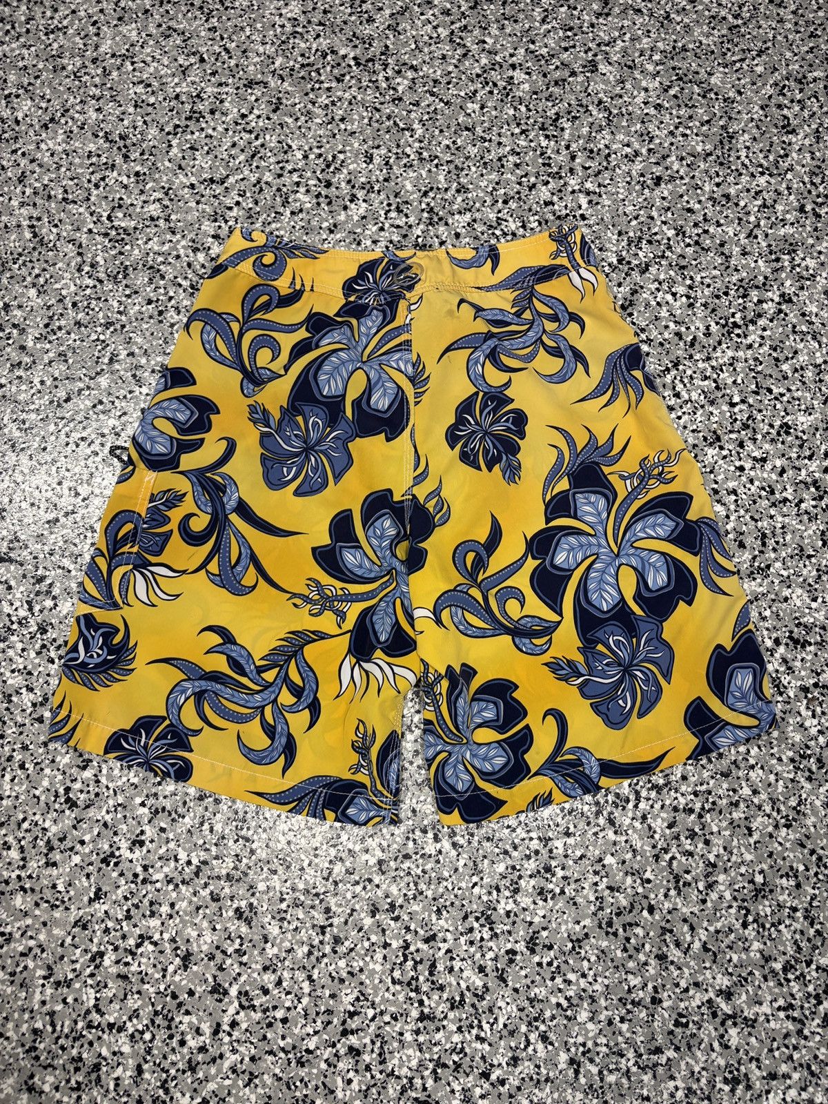 Rusty Vintage Rusty Hawaiian Floral Baggy Board Shorts Size 32 Size US 32 / EU 48 - 2 Thumbnail