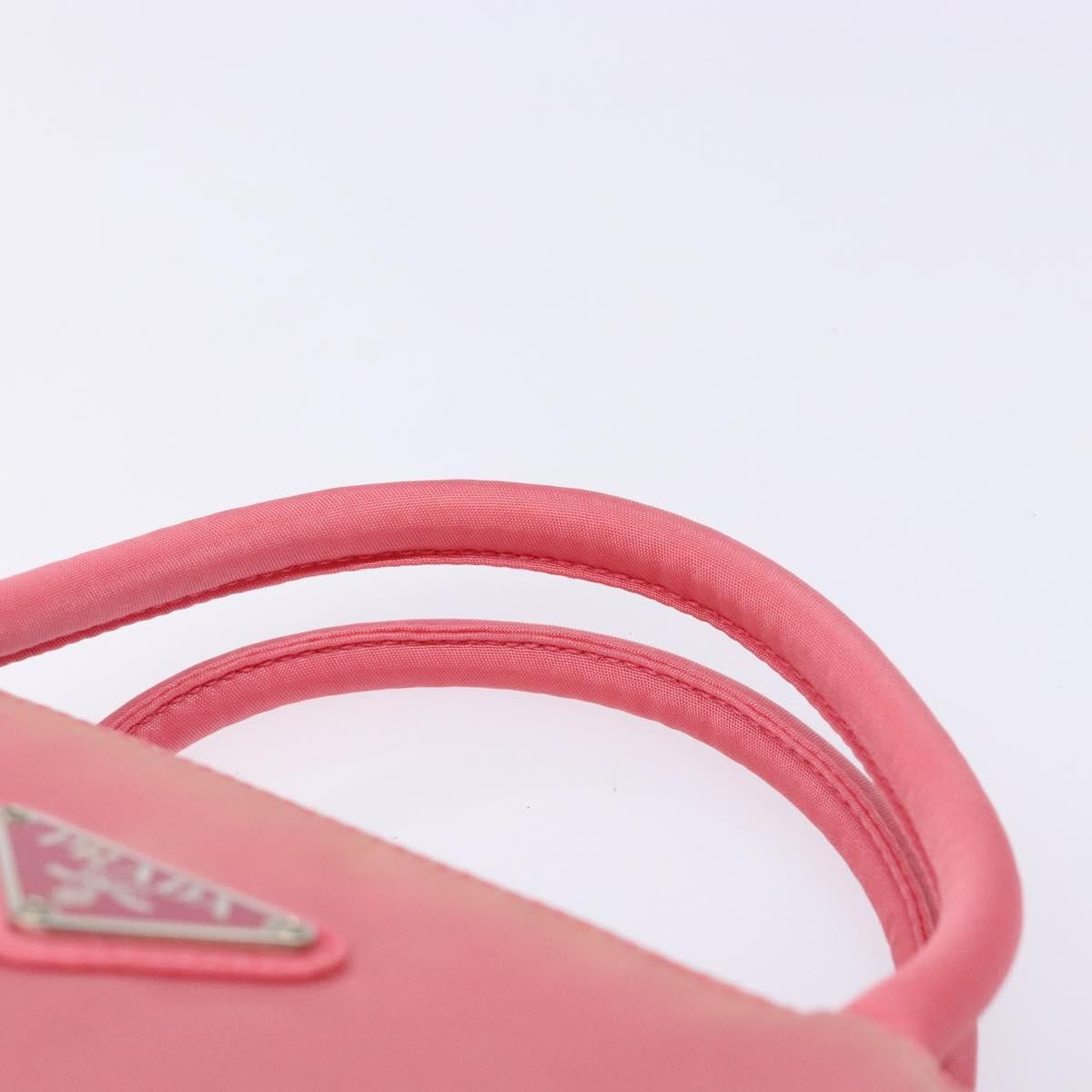 Prada PRADA Hand Bag Nylon Pink Size ONE SIZE - 8 Thumbnail