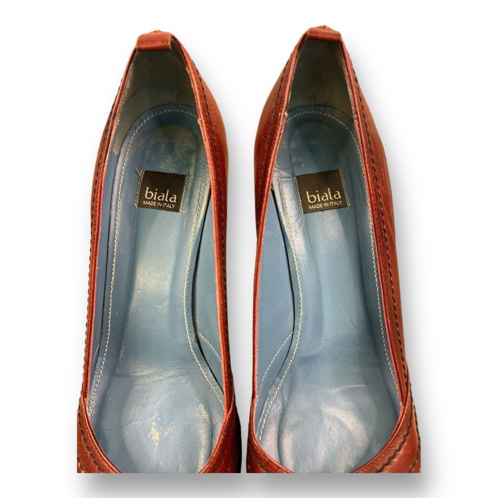 Other Biala Red Pumps Heels Made In Italy Size 8 Size US 8 / IT 38 - 3 Thumbnail