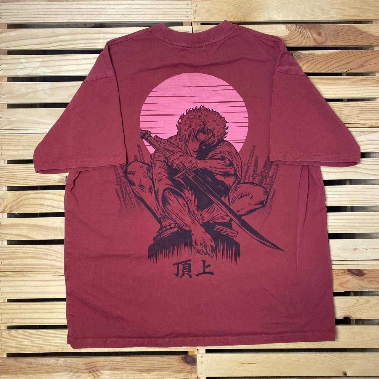 Other Anime Samurai Burgundy Heavyweight Tee Size XL Size US XL / EU 56 / 4 - 1 Thumbnail