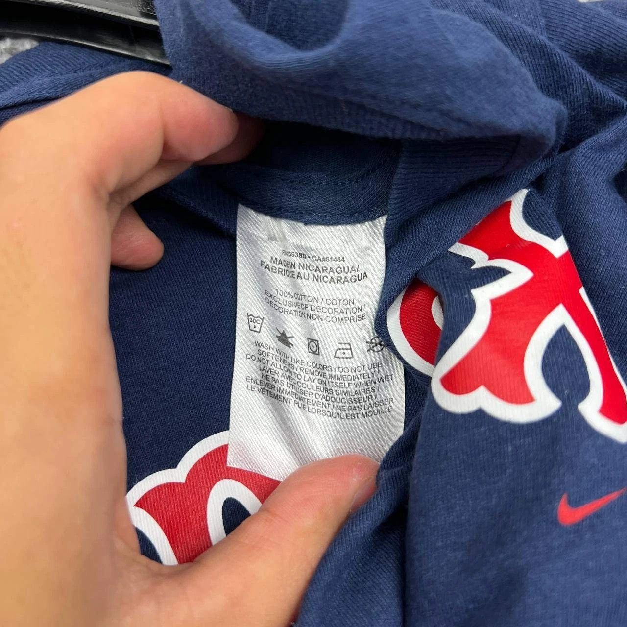 Nike Nike Shirt Men Boston Red Sox Benintendi #16 Crew Neck L Size US L / EU 52-54 / 3 - 6 Thumbnail