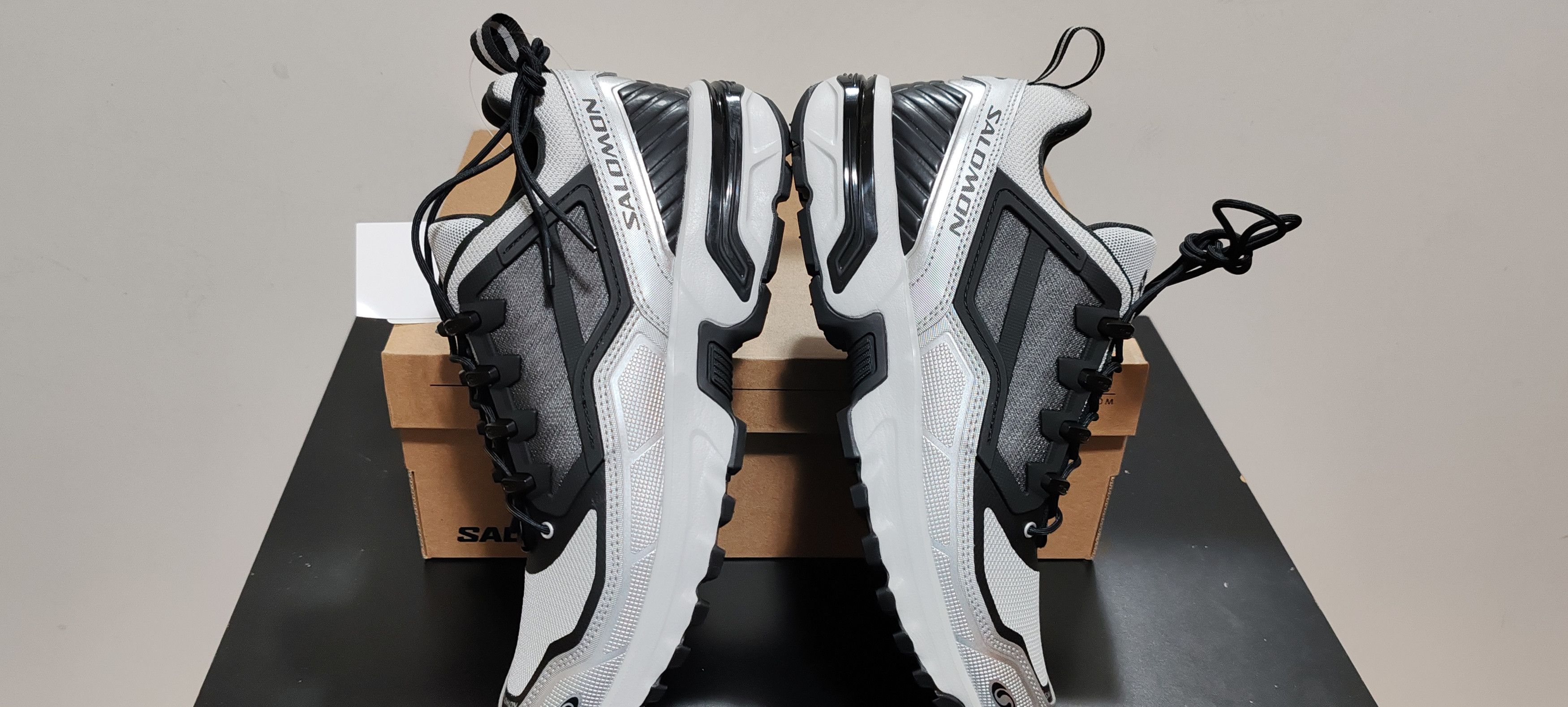 Salomon Salomon ACS +FT Glacier Gris/Black/Silver Tg:Eur 45 1/3 Size US 12.5 / EU 45-46 - 17 Thumbnail