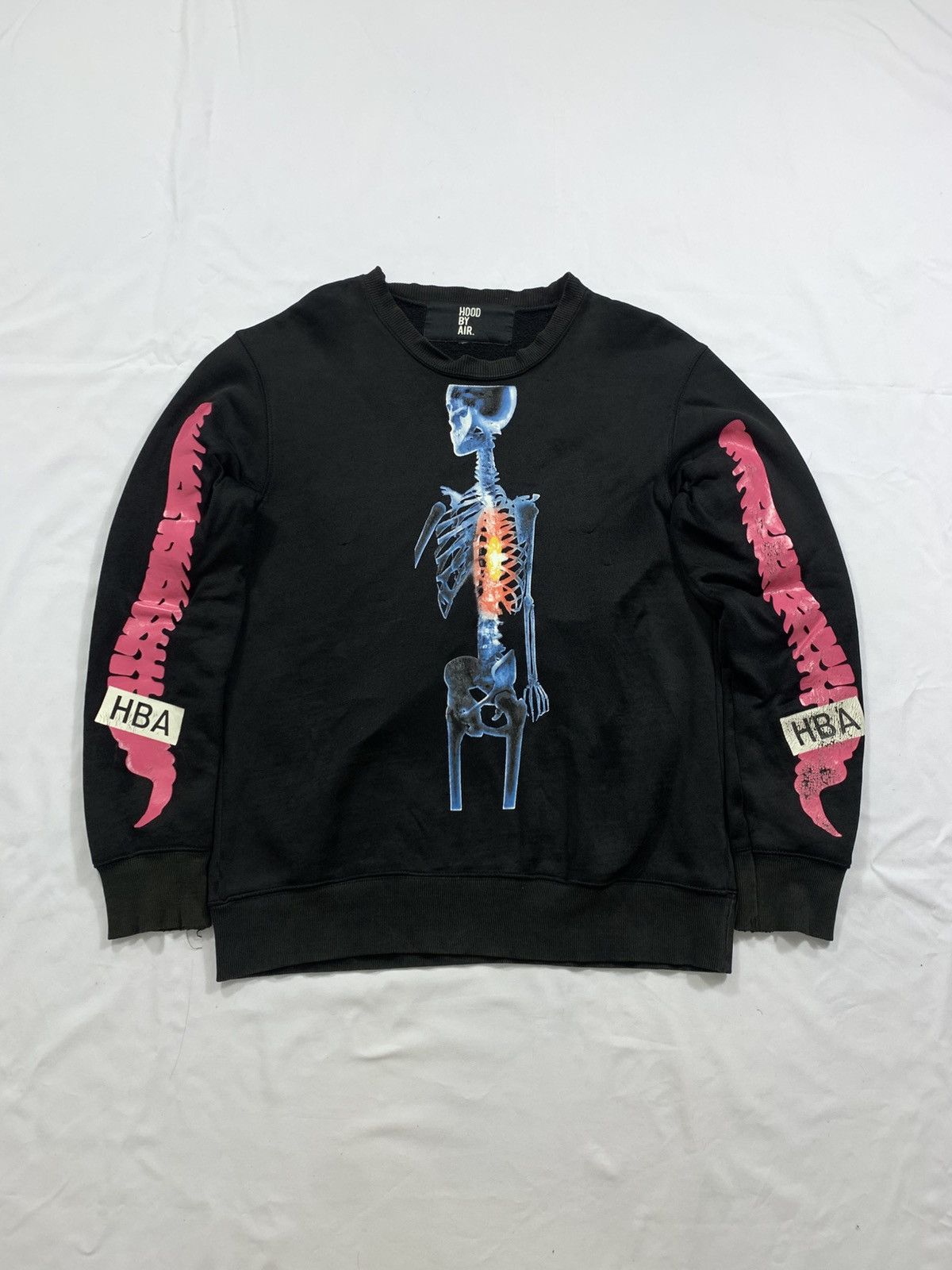 HBA X RAY トレーナー Arts & Science × Hood By Air × Streetwear HBA Alien Skin X Ray