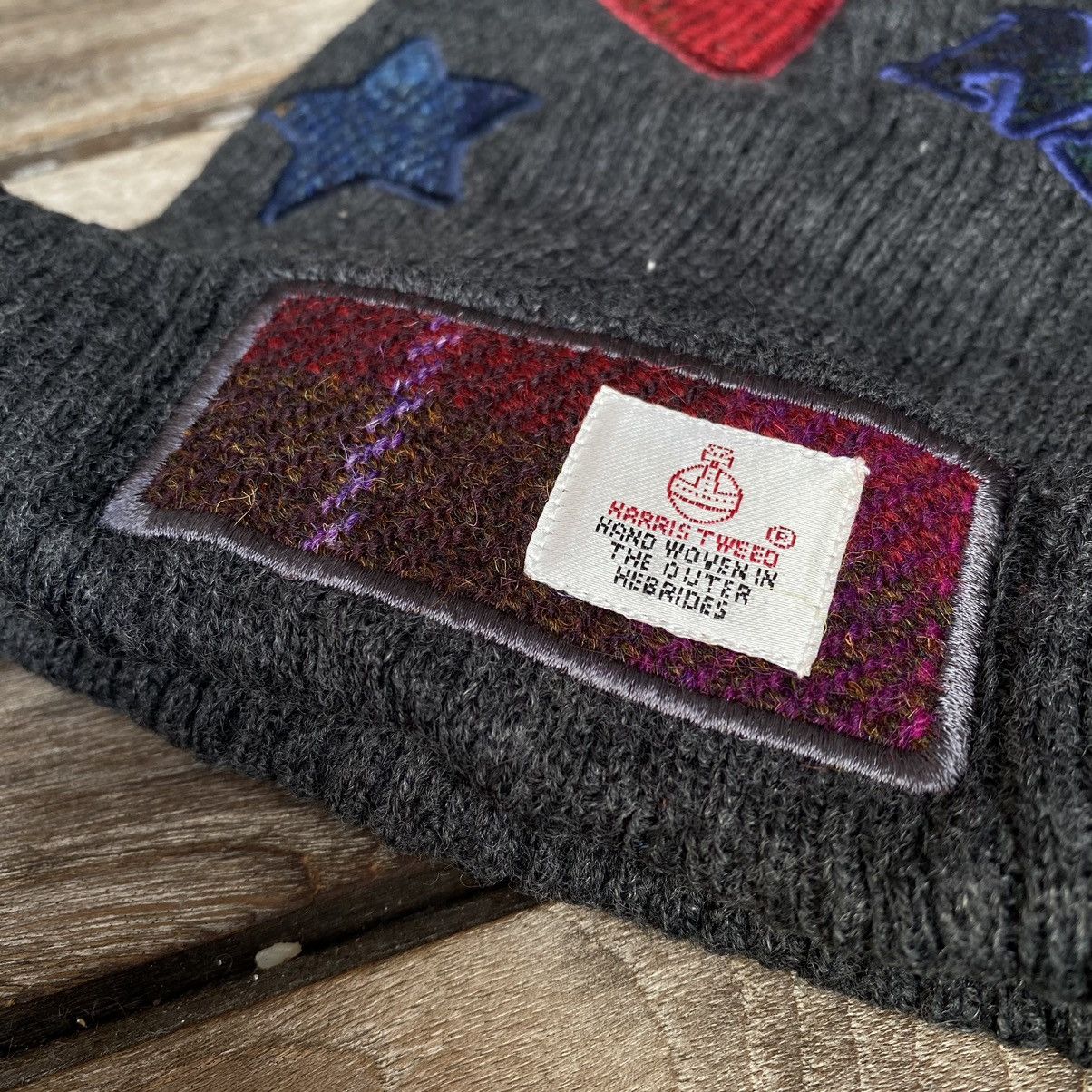 Harris Tweed HARRIS TWEED UNIQUE BEANIE HATS Size ONE SIZE - 3 Thumbnail