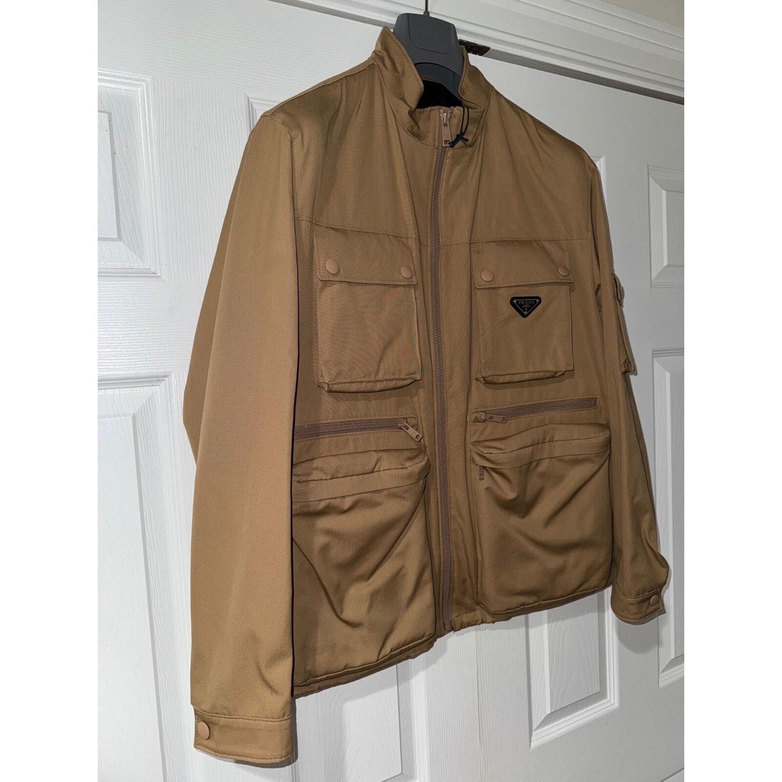 Prada Prada Beige Safari Overcoat Outerwear Jacket 40 Large L Size US XXS / EU 40 - 5 Thumbnail