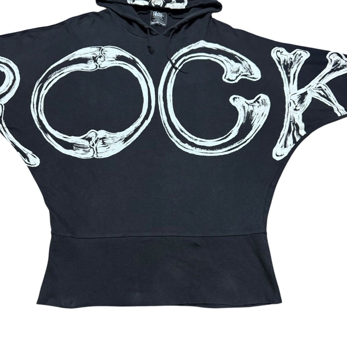 Le Grande Bleu (L.G.B.) GLAD NEWS Mohawk Hoodie Rock Skull Size US M / EU 48-50 / 2 - 5 Thumbnail